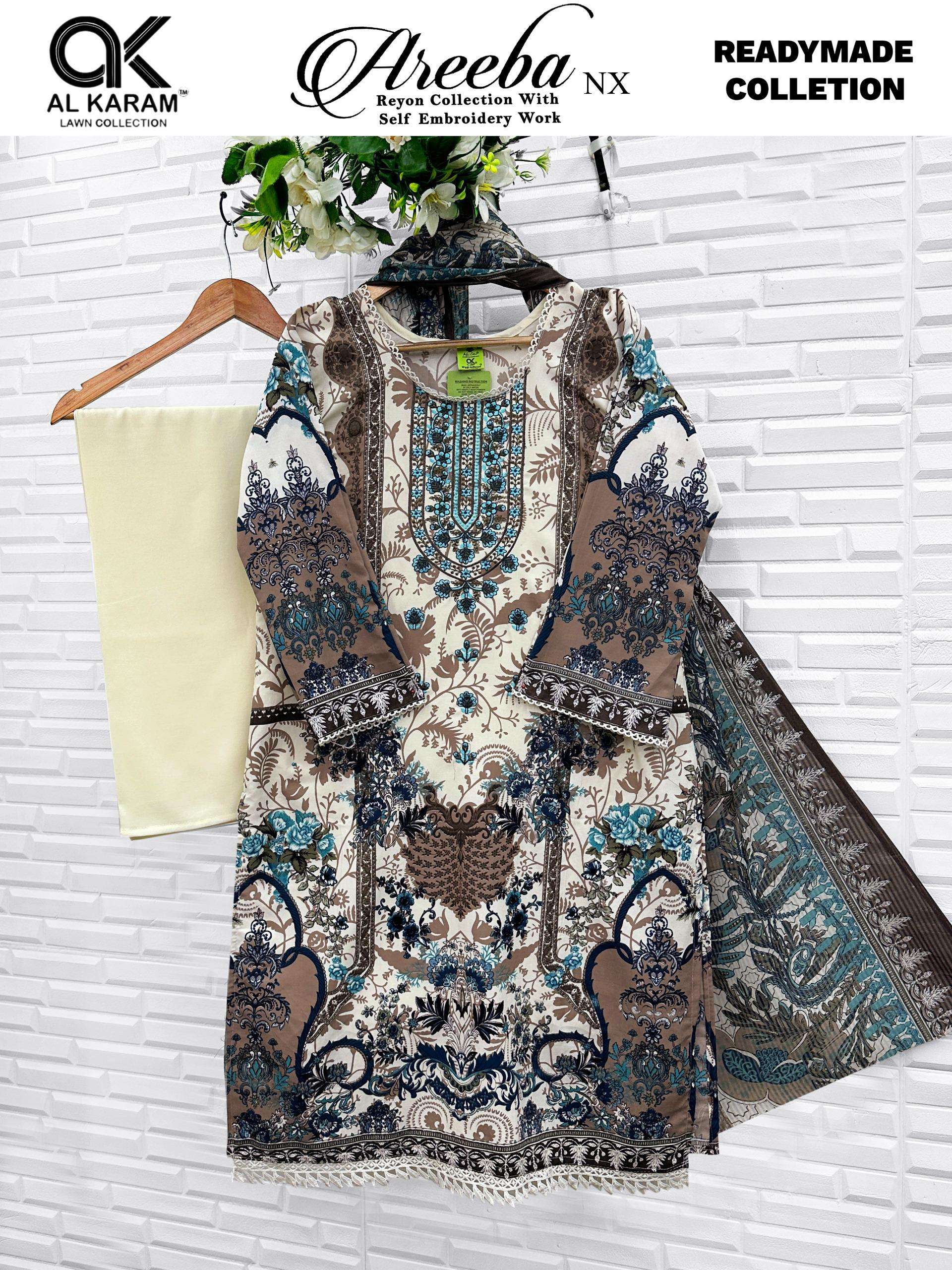 AL KARAM AREEBA NX READY MADE COLLECTION 