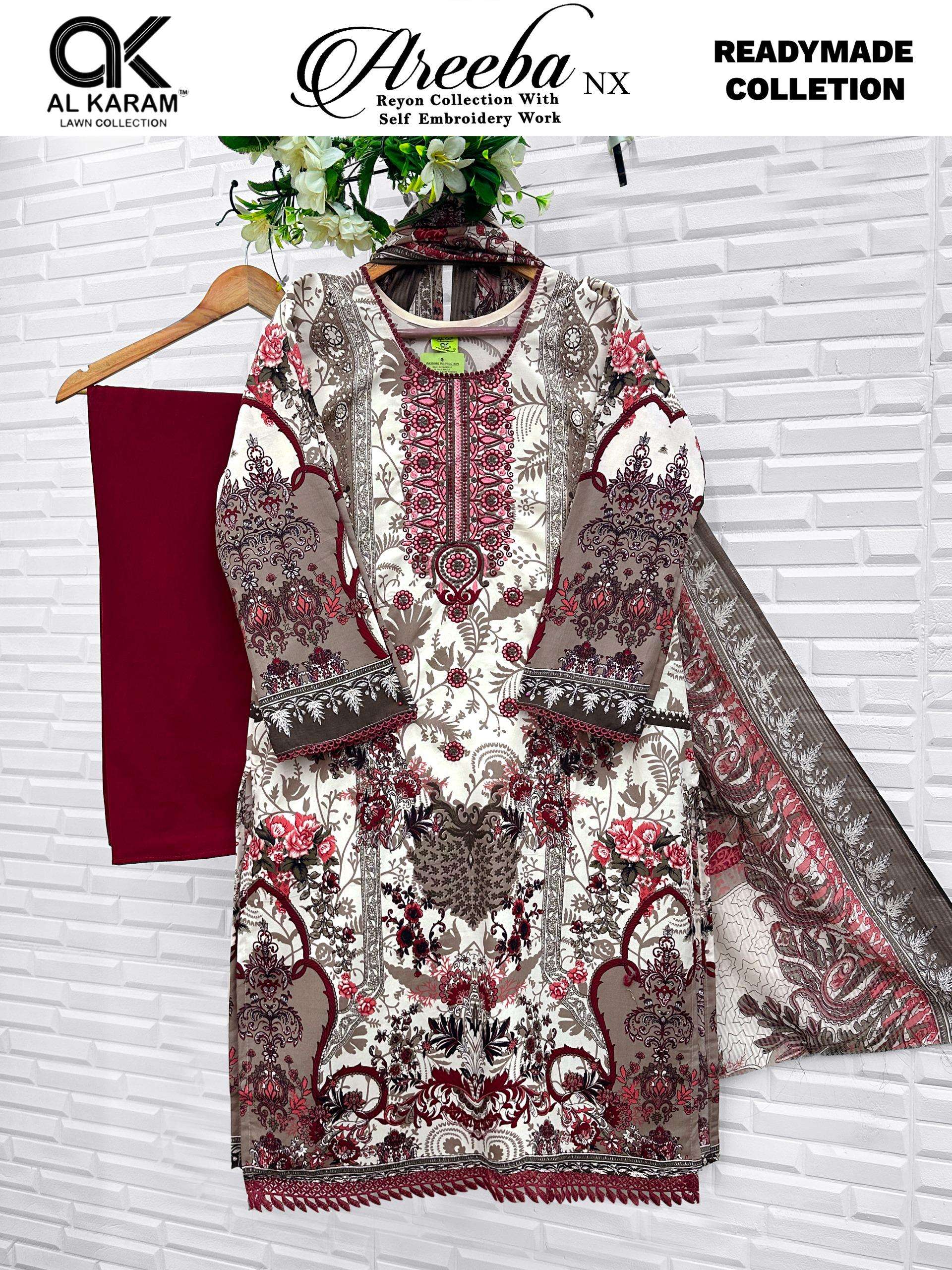 AL KARAM AREEBA NX READY MADE COLLECTION 