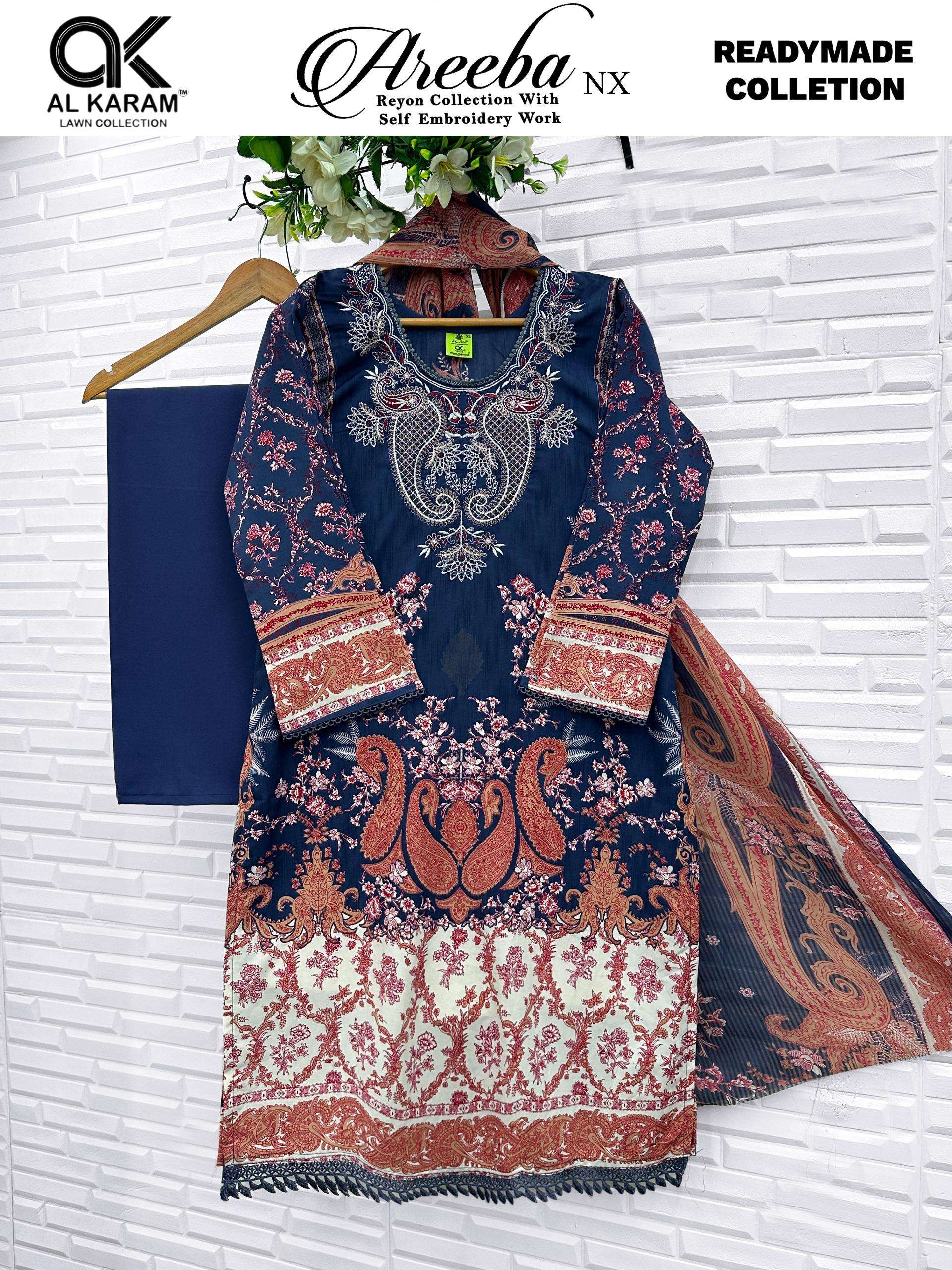 AL KARAM AREEBA NX READY MADE COLLECTION 