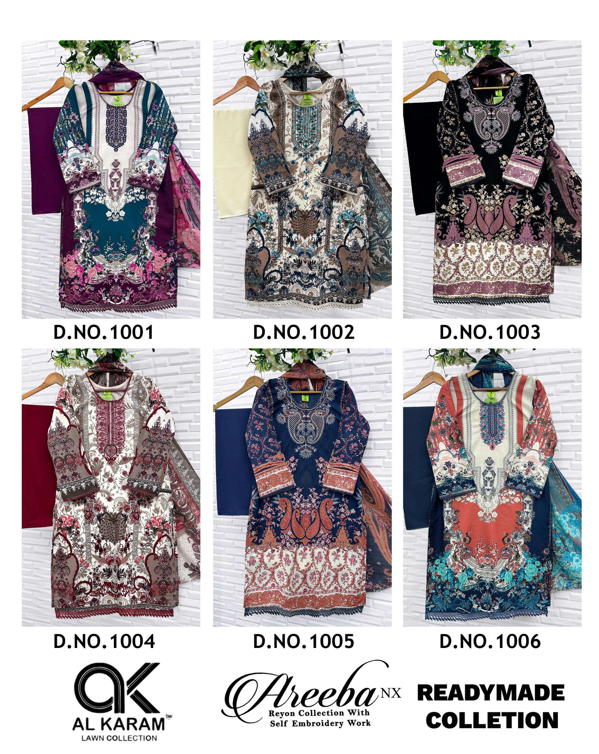 AL KARAM AREEBA NX READY MADE COLLECTION 