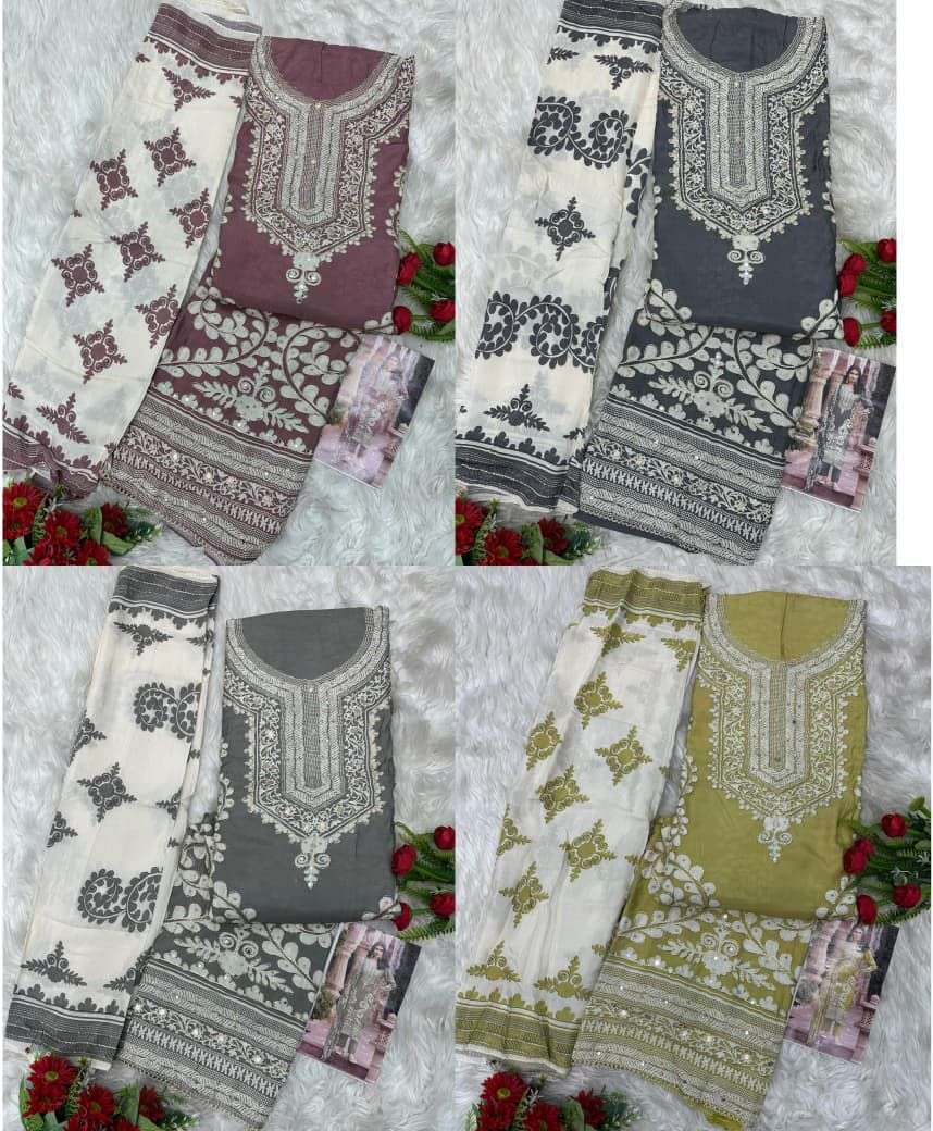AMRUTVELA AT 207 VISCOSE DIGITAL PRINT WITH DESIGNER WORK PAKISTANI SUIT