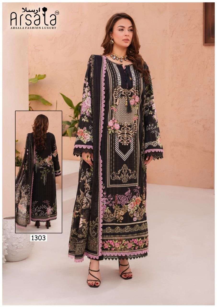 ARSALA FASHION AMIRA HEAVY COTTON LUXURY COLLECTION VOL 13 LAWN COTTON DIGITAL PRINT SALWAR SUIT