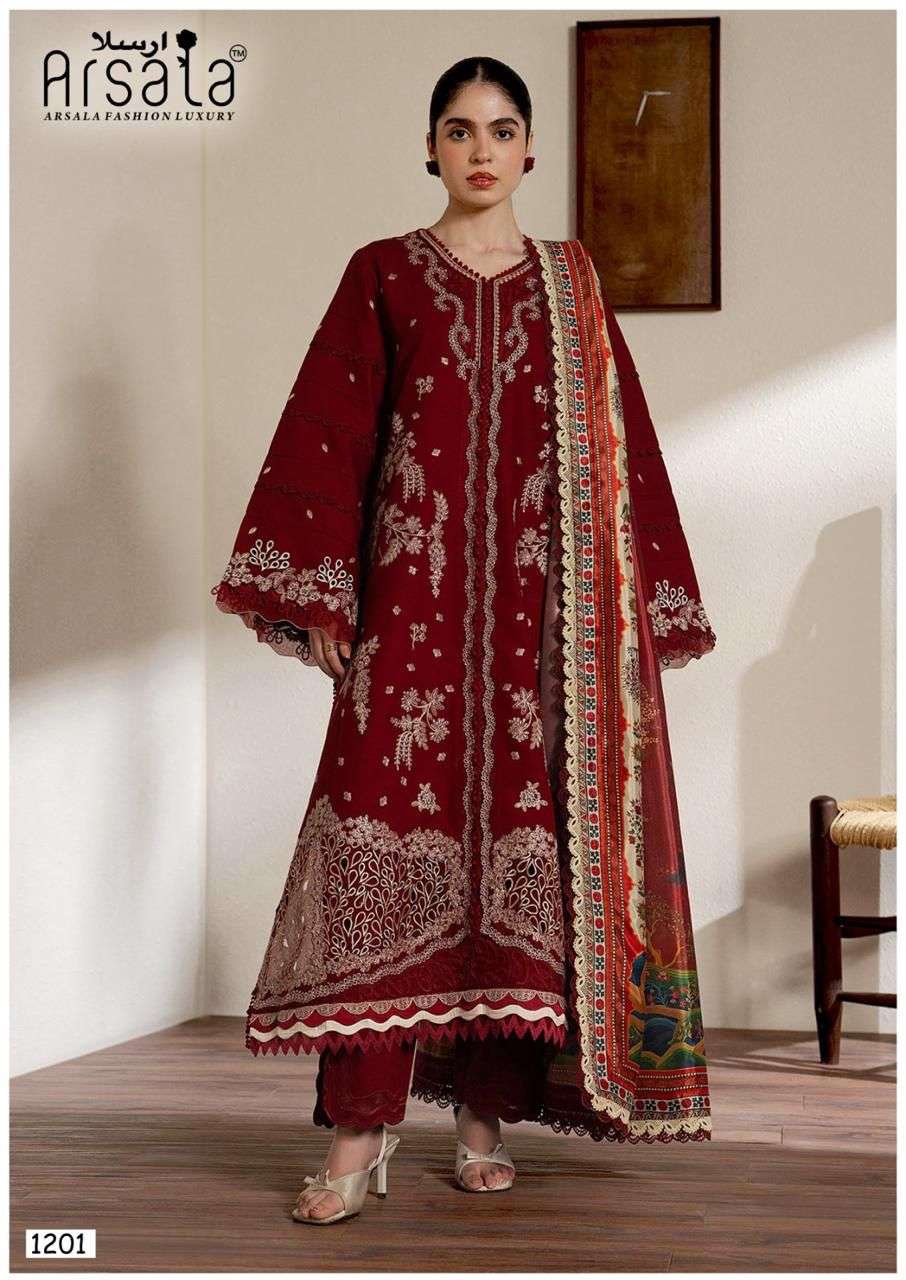 ARSALA FASHION AMIRA HEAVY COTTON LUXURY READY MADE COLLECTION VOL 12 