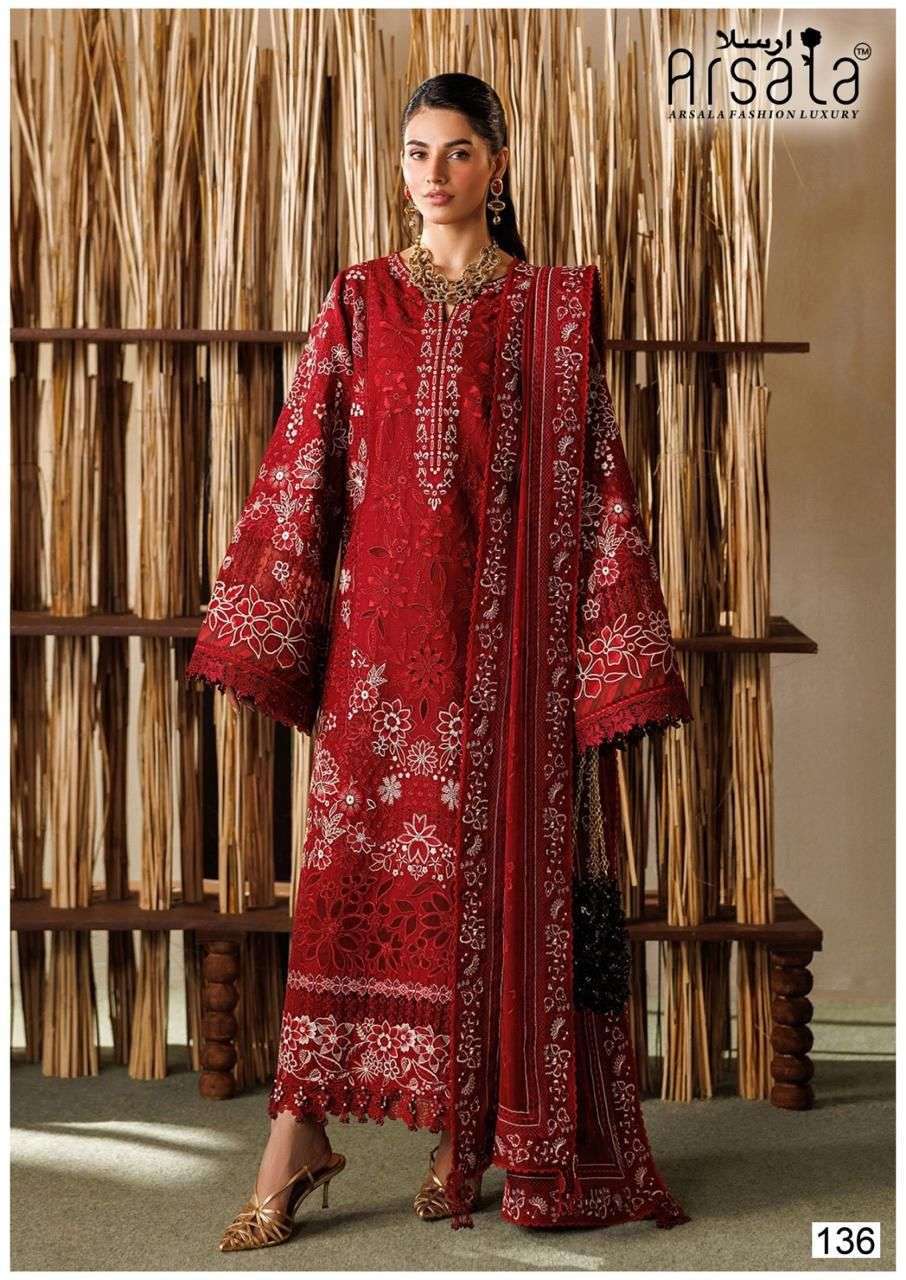 ARSALA FASHION LUXURY AMARA HEAVY COTTON LUXURY COLLECTION VOL 4 COTTON DIGITAL PRINT SALWAR SUIT