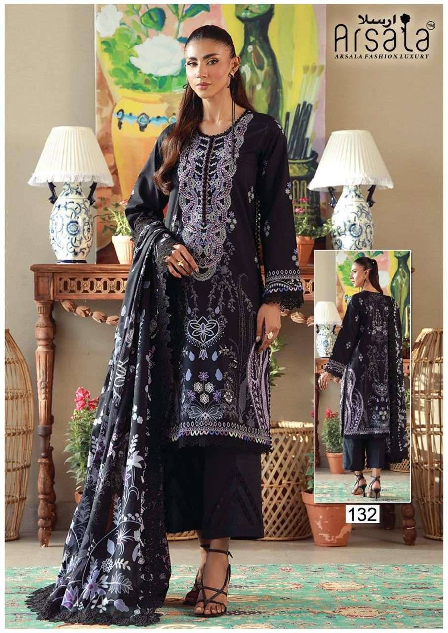 ARSALA FASHION LUXURY AMARA HEAVY COTTON LUXURY COLLECTION VOL 4 COTTON DIGITAL PRINT SALWAR SUIT
