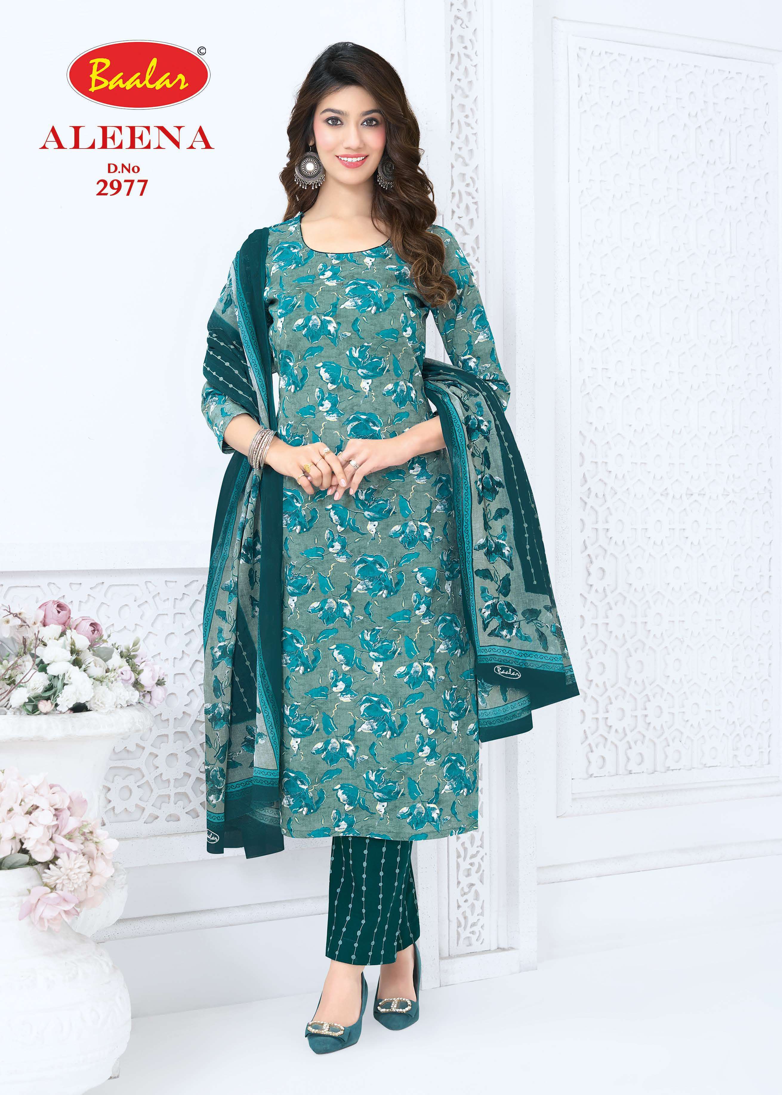 BAALAR ALEENA VOL 29 COTTON PRINTED LADIES SUIT