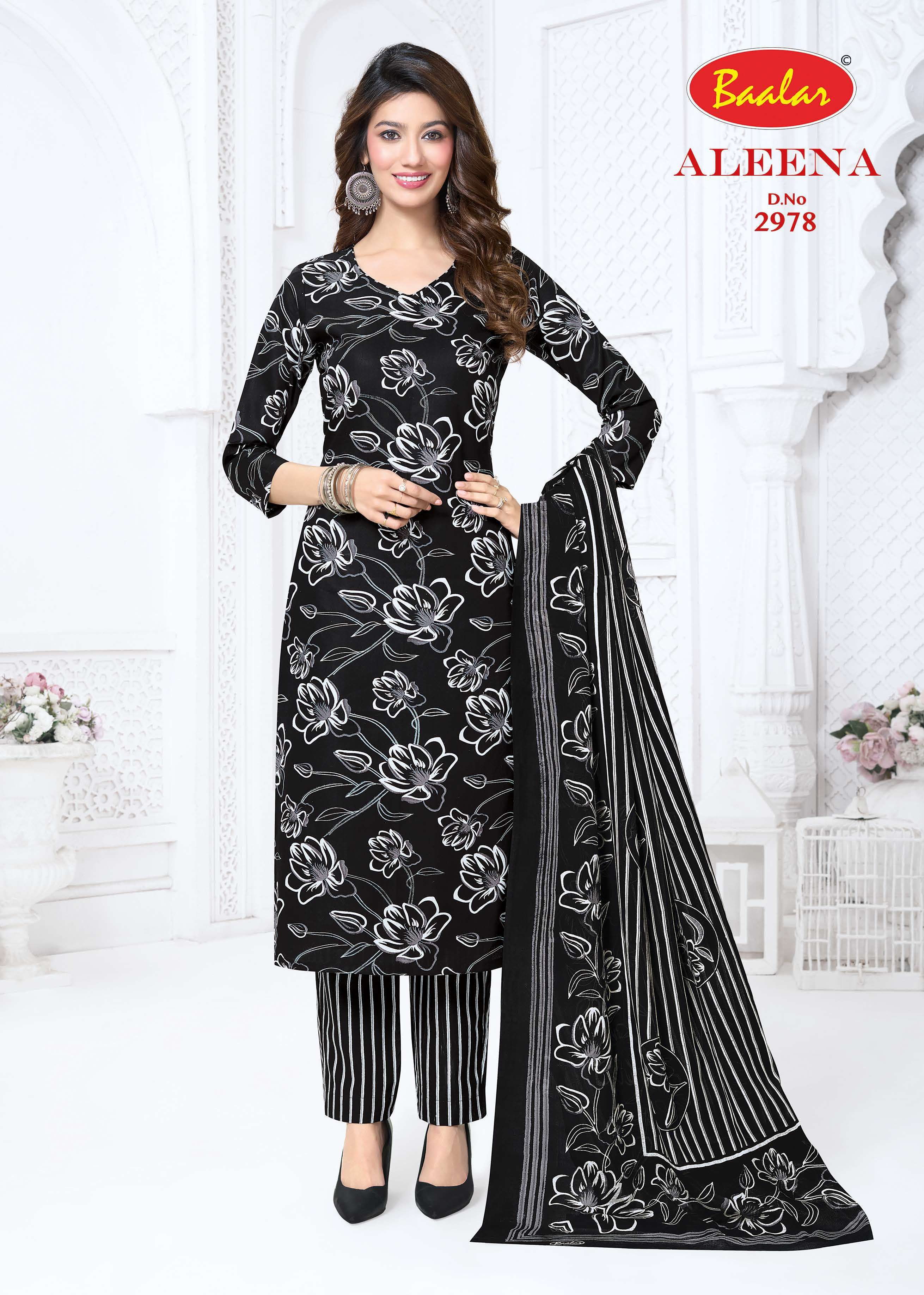 BAALAR ALEENA VOL 29 COTTON PRINTED LADIES SUIT