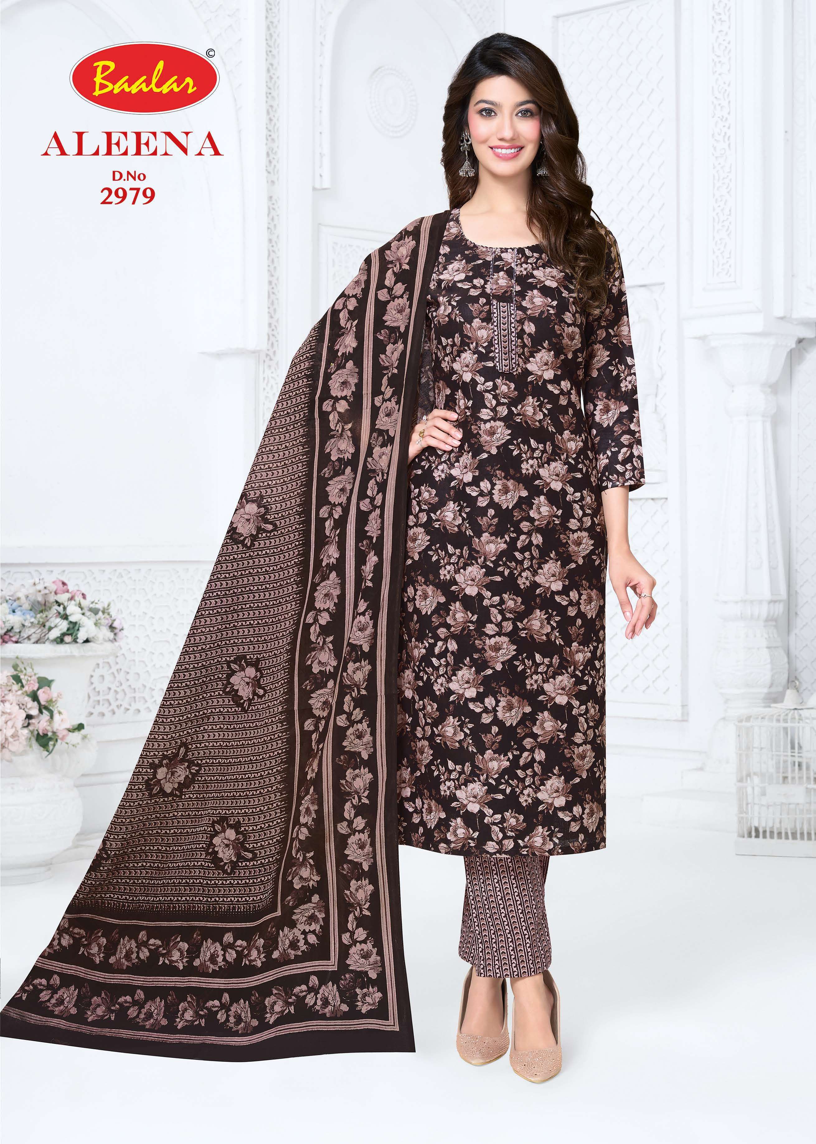 BAALAR ALEENA VOL 29 COTTON PRINTED LADIES SUIT