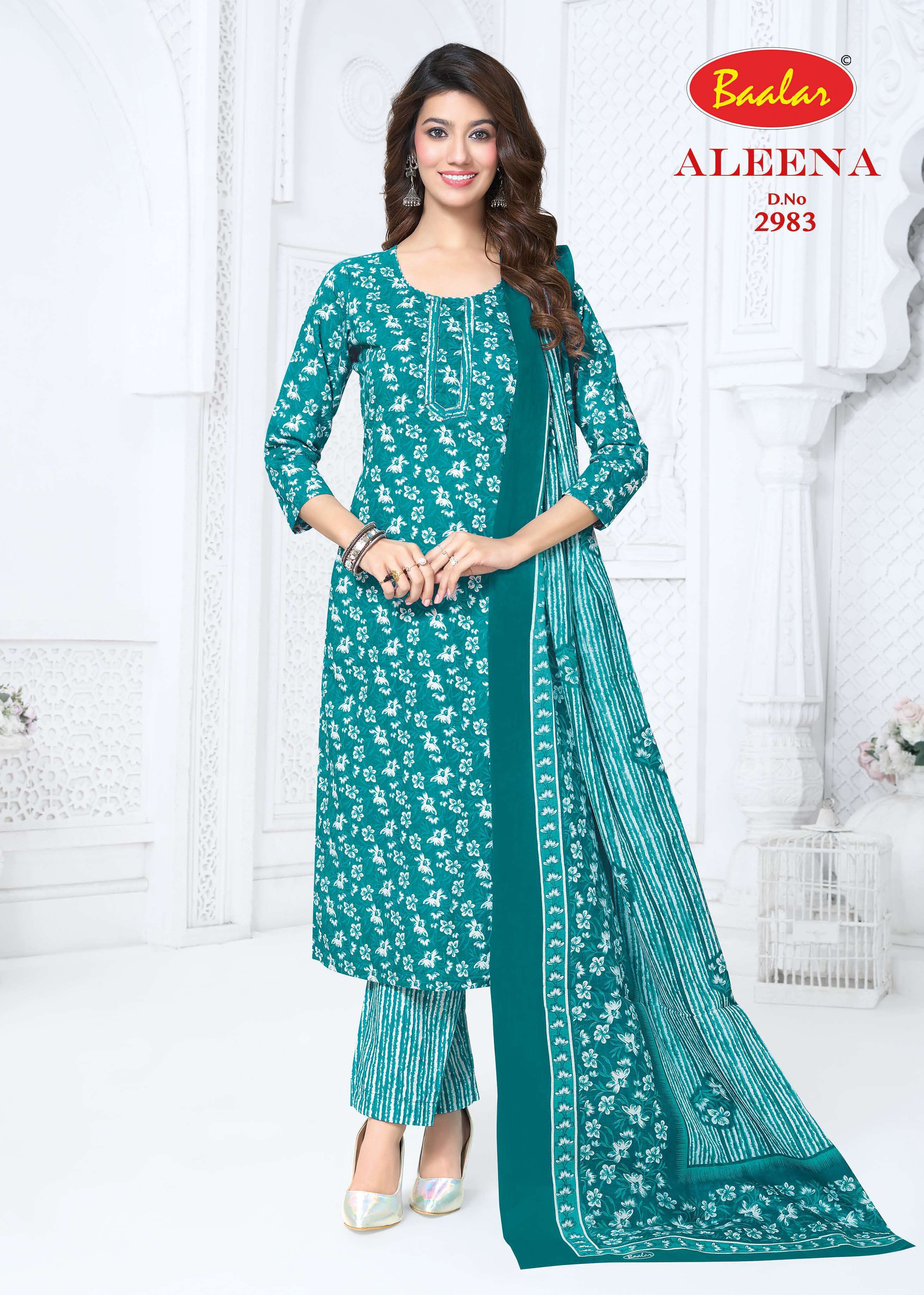 BAALAR ALEENA VOL 29 COTTON PRINTED LADIES SUIT