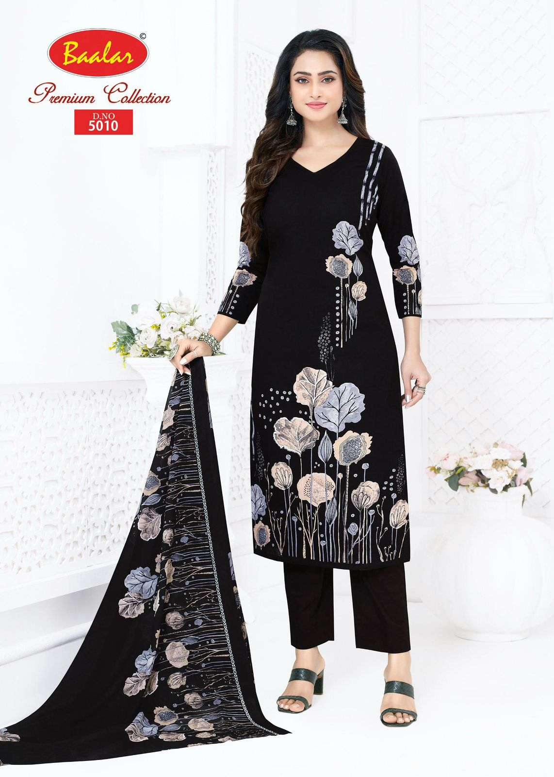 BAALAR PASHMINA VOL 7 LAWN COTTON PRINTED LADIES SUIT