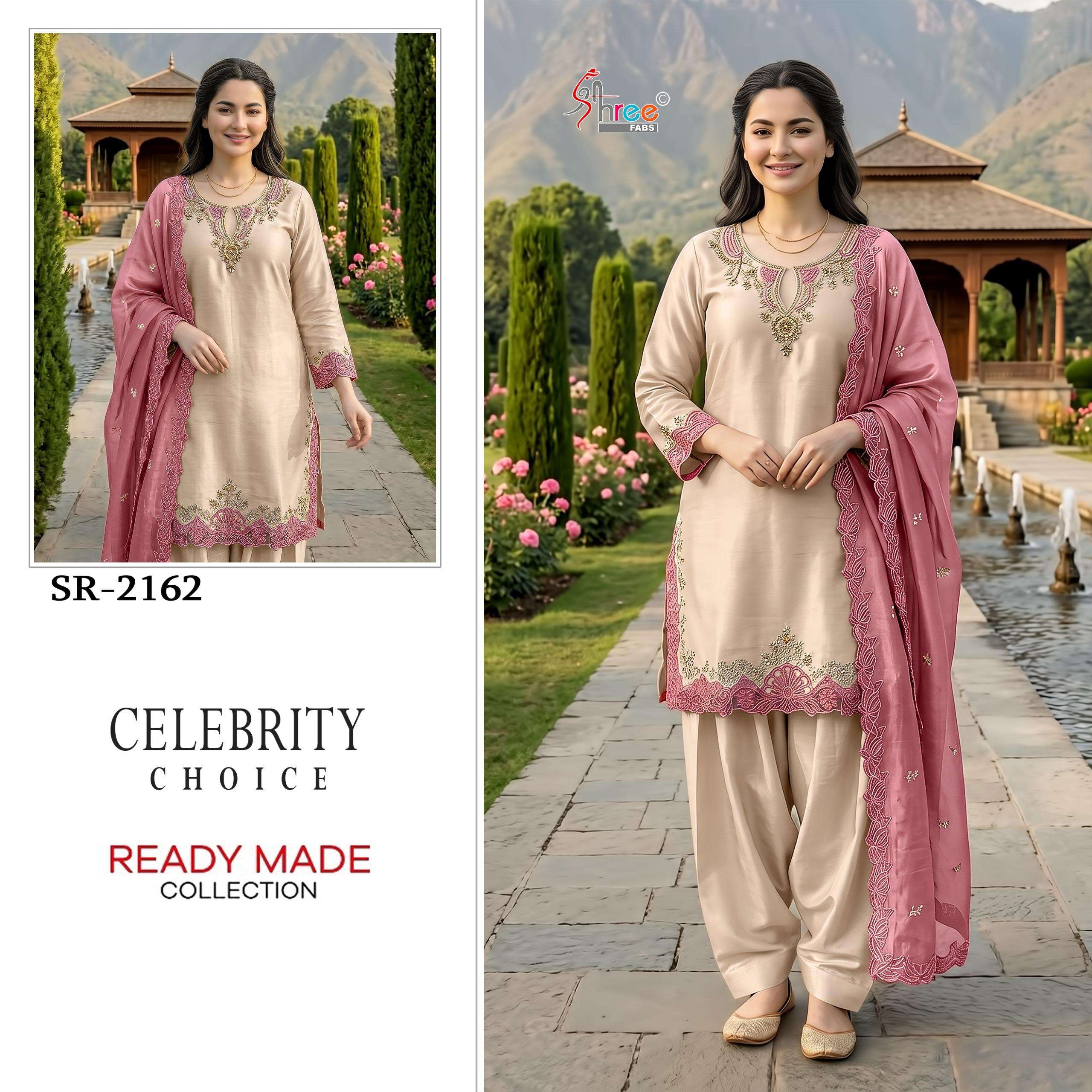 CELEBRITY CHOICE D NO 2162 VISCOSE BEAUTIFUL DESIGNER LOOK PAKISTANI SUIT