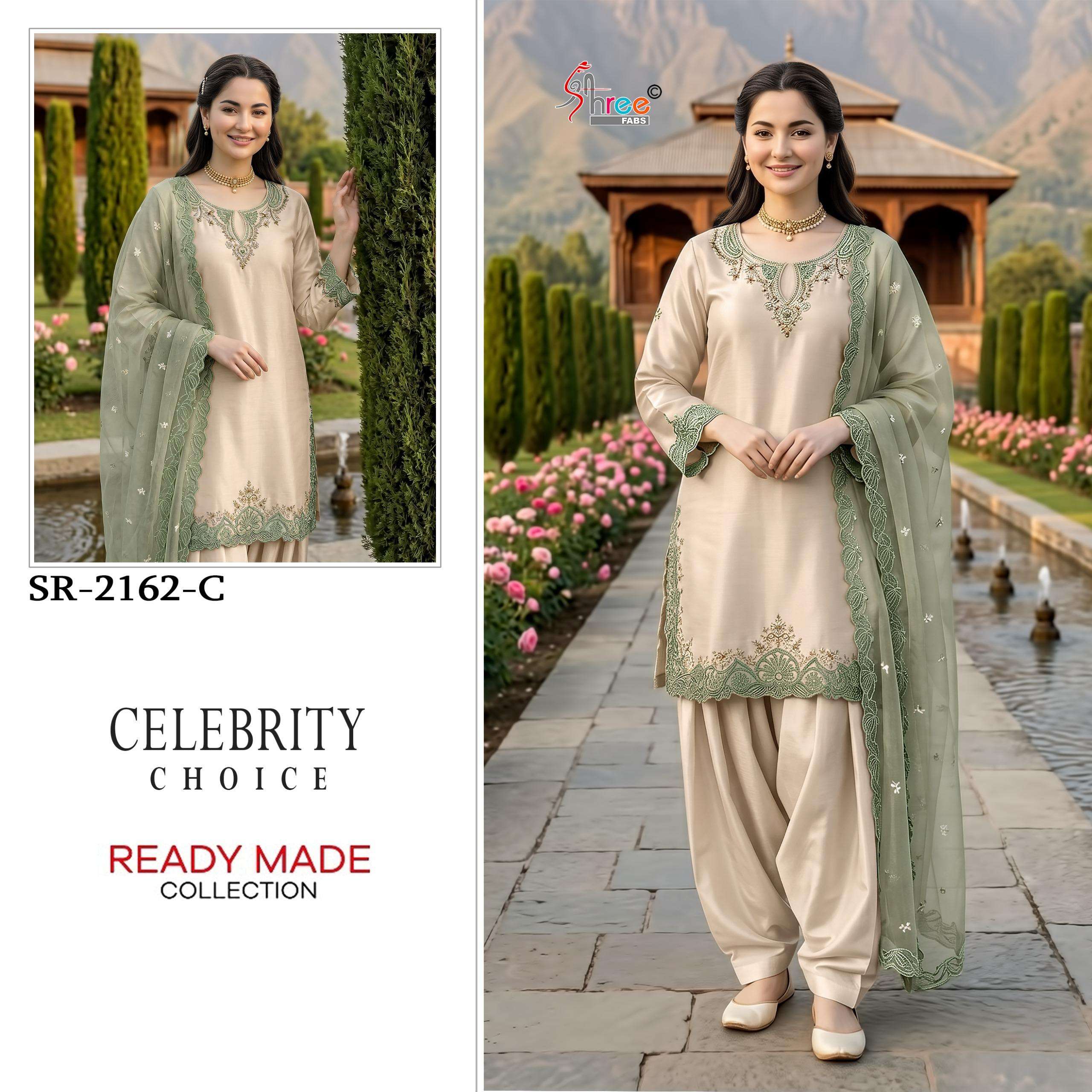 CELEBRITY CHOICE D NO 2162 VISCOSE BEAUTIFUL DESIGNER LOOK PAKISTANI SUIT