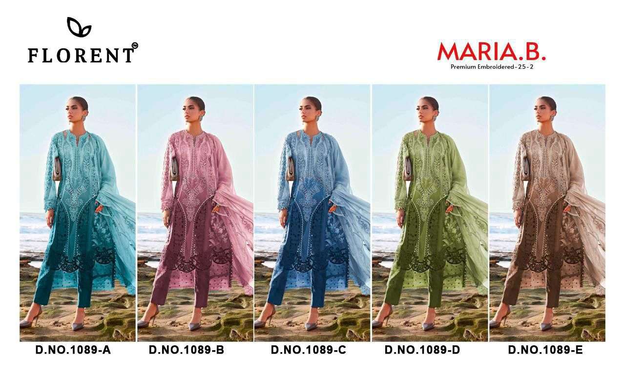 DEEPSY SUITS HIT DESIGN NO 1089 COTTON HEAVY EMBROIDERED DESIGNER SUIT