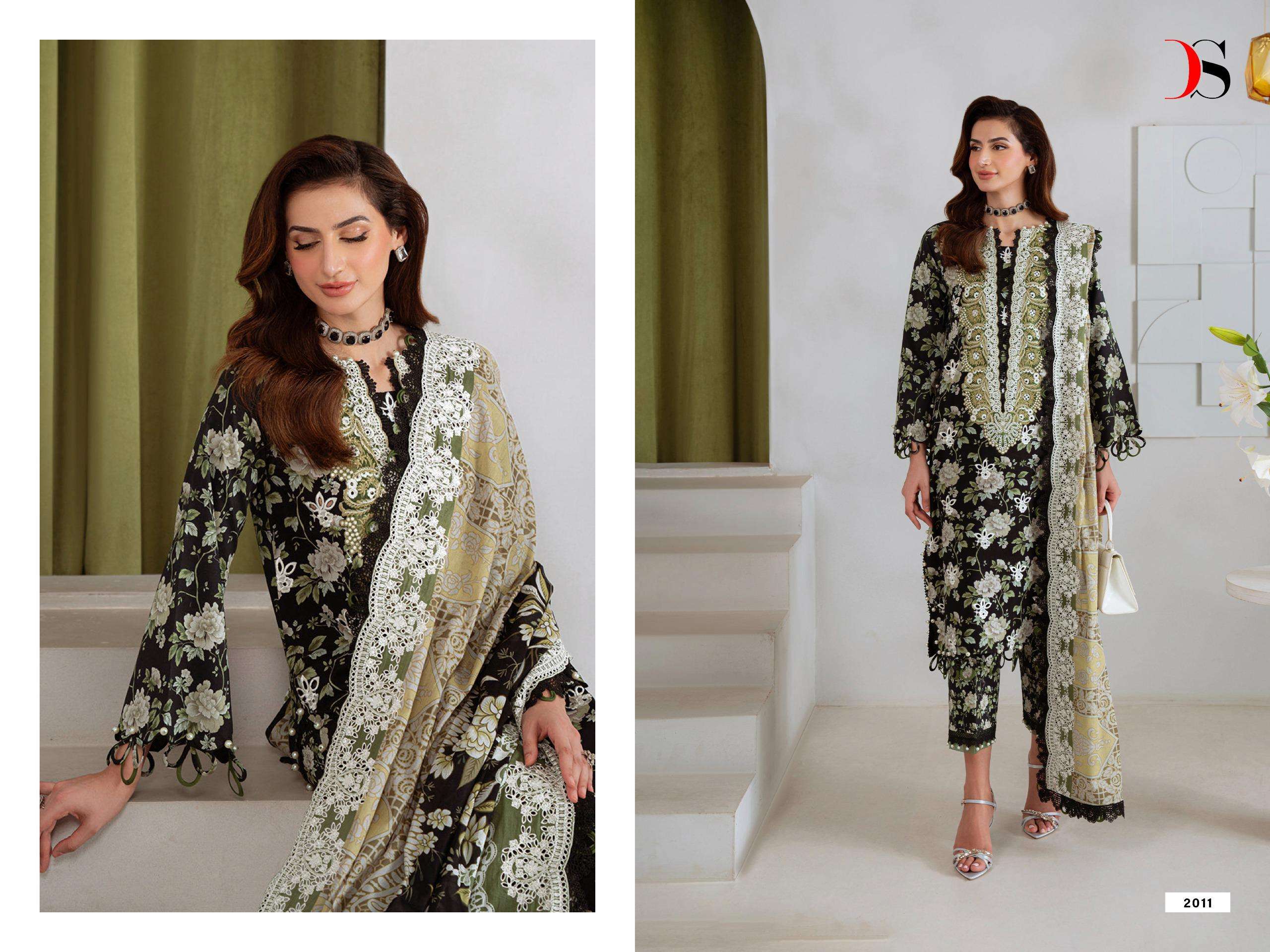 DEEPSY SUITS JADE BAGH COTTON HEAVY PATCH EMBROIDERY WORK SALWAR KAMEEZ 