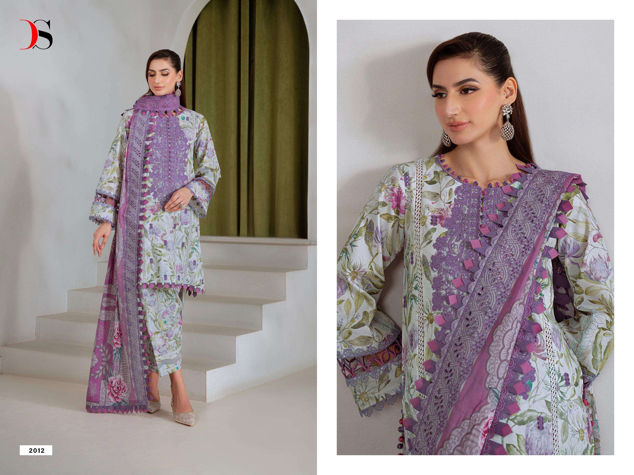 DEEPSY SUITS JADE BAGH COTTON HEAVY PATCH EMBROIDERY WORK SALWAR KAMEEZ 