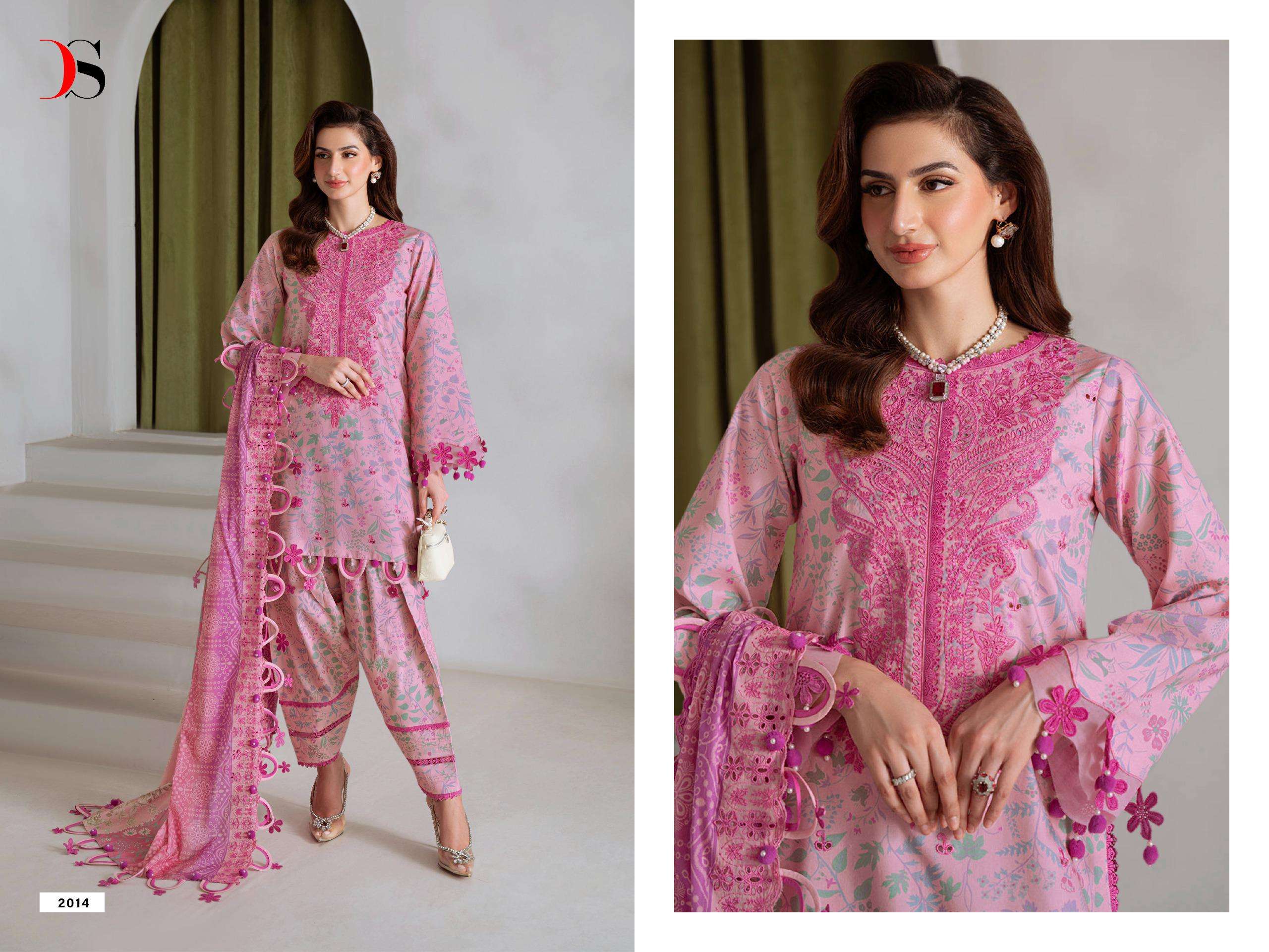 DEEPSY SUITS JADE BAGH COTTON HEAVY PATCH EMBROIDERY WORK SALWAR KAMEEZ 