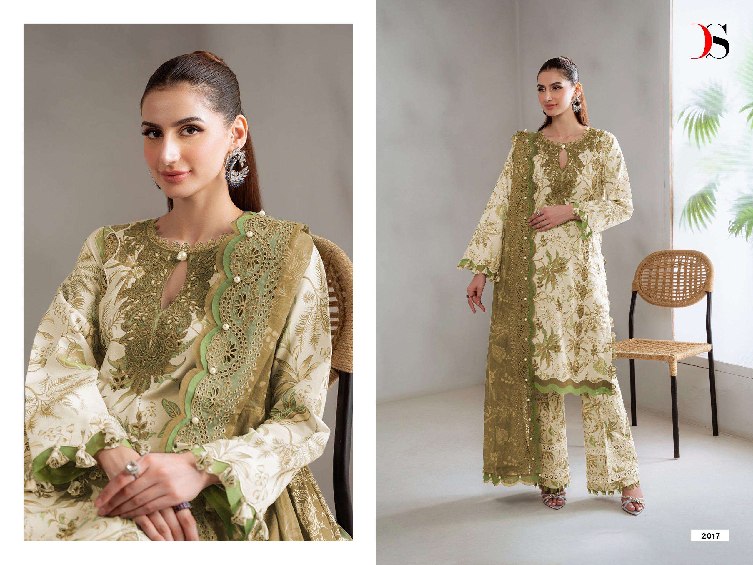 DEEPSY SUITS JADE BAGH COTTON HEAVY PATCH EMBROIDERY WORK SALWAR KAMEEZ 