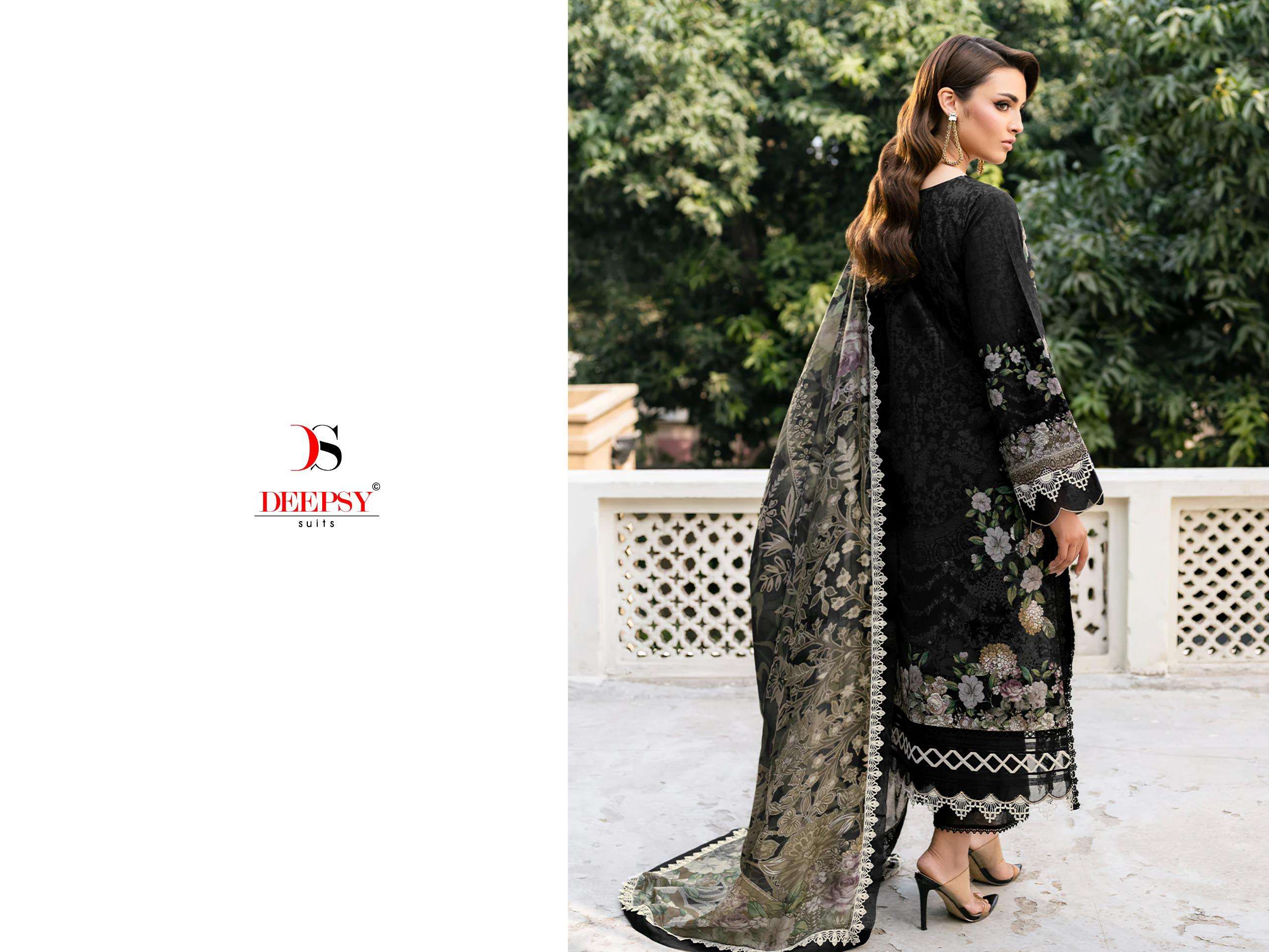 DEEPSY SUITS JADE ELARA COTTON HEAVY PATCH EMBROIDERY WORK SUIT