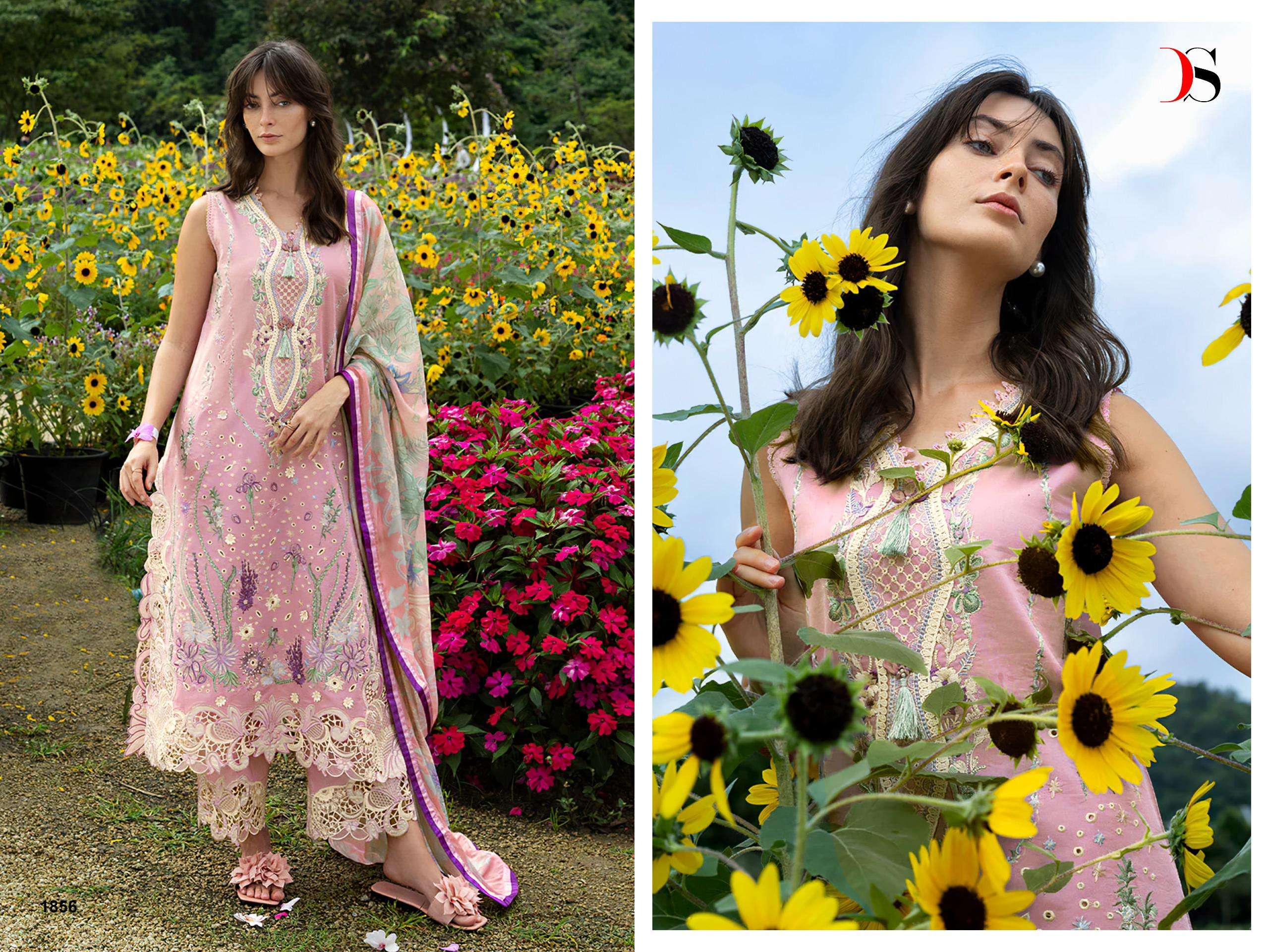 DEEPSY SUITS MUSHQ LAWN COLLECTION VOL 3 COTTON HEAVY EMBROIDERY WORK PAKISTANI SUIT