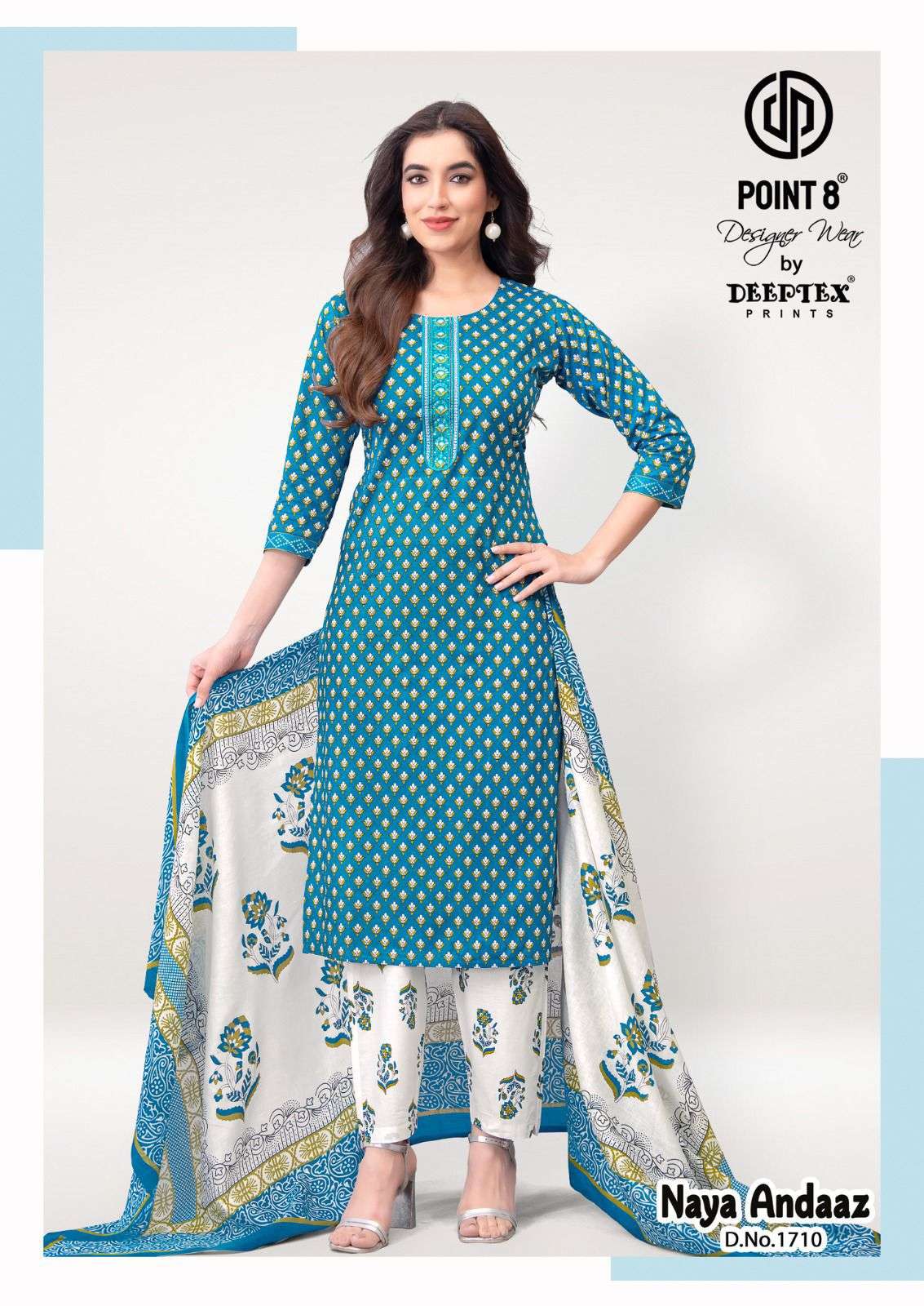 DEEPTEX PRINTS NAYA ANDAAZ VOL 17 COTTON PRINTED READY MADE LADIES SUIT