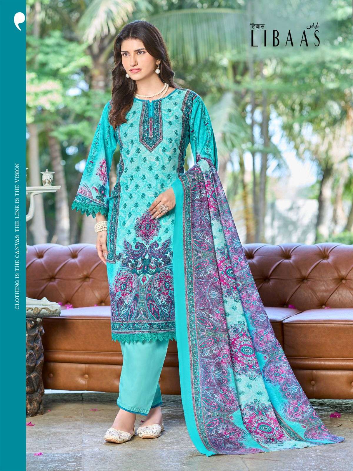 FALAK INTERNATIONAL LIBAAS VOL 12 COTTON DIGITAL PRINTS SALWAR SUIT