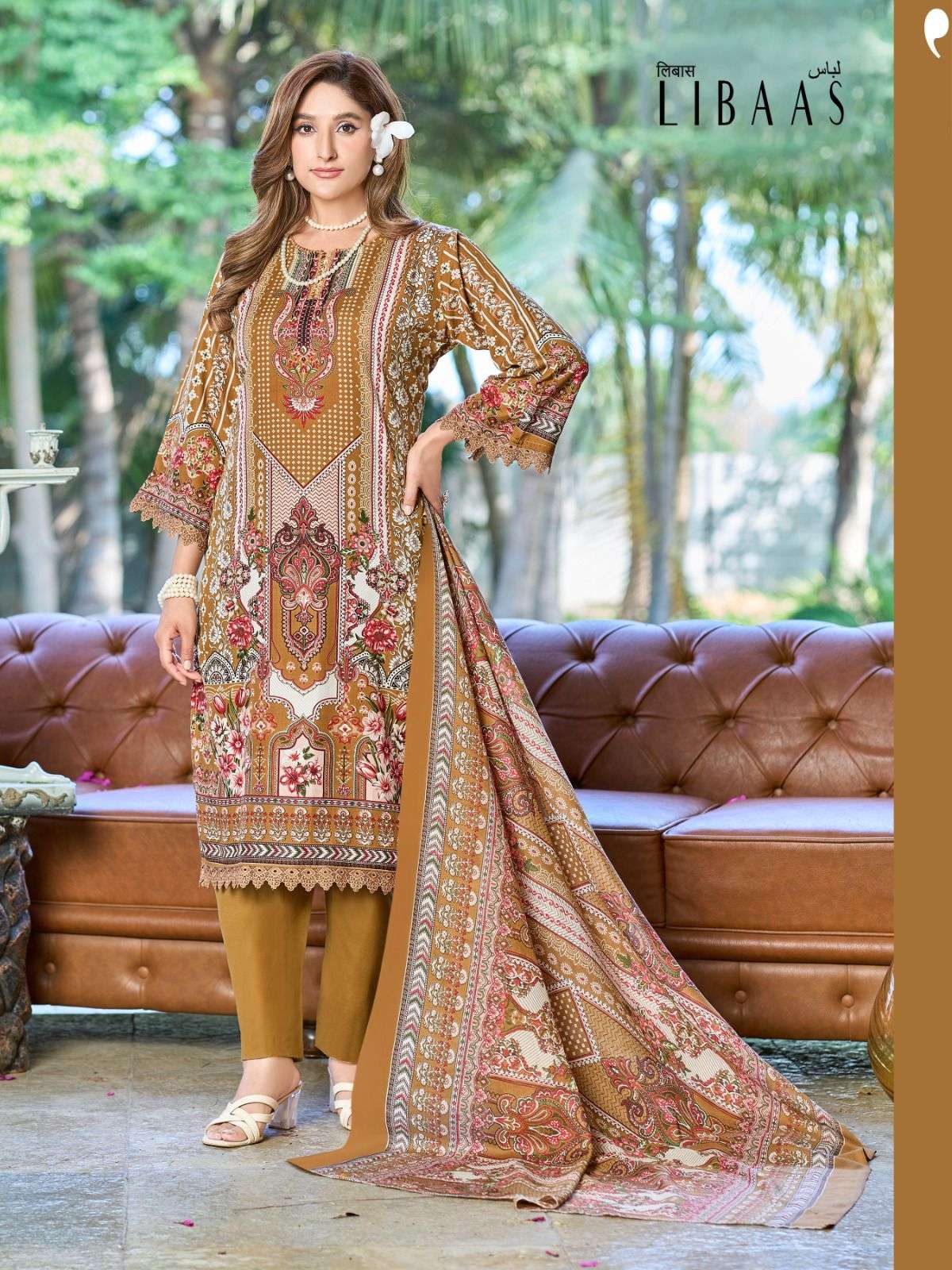 FALAK INTERNATIONAL LIBAAS VOL 12 COTTON DIGITAL PRINTS SALWAR SUIT