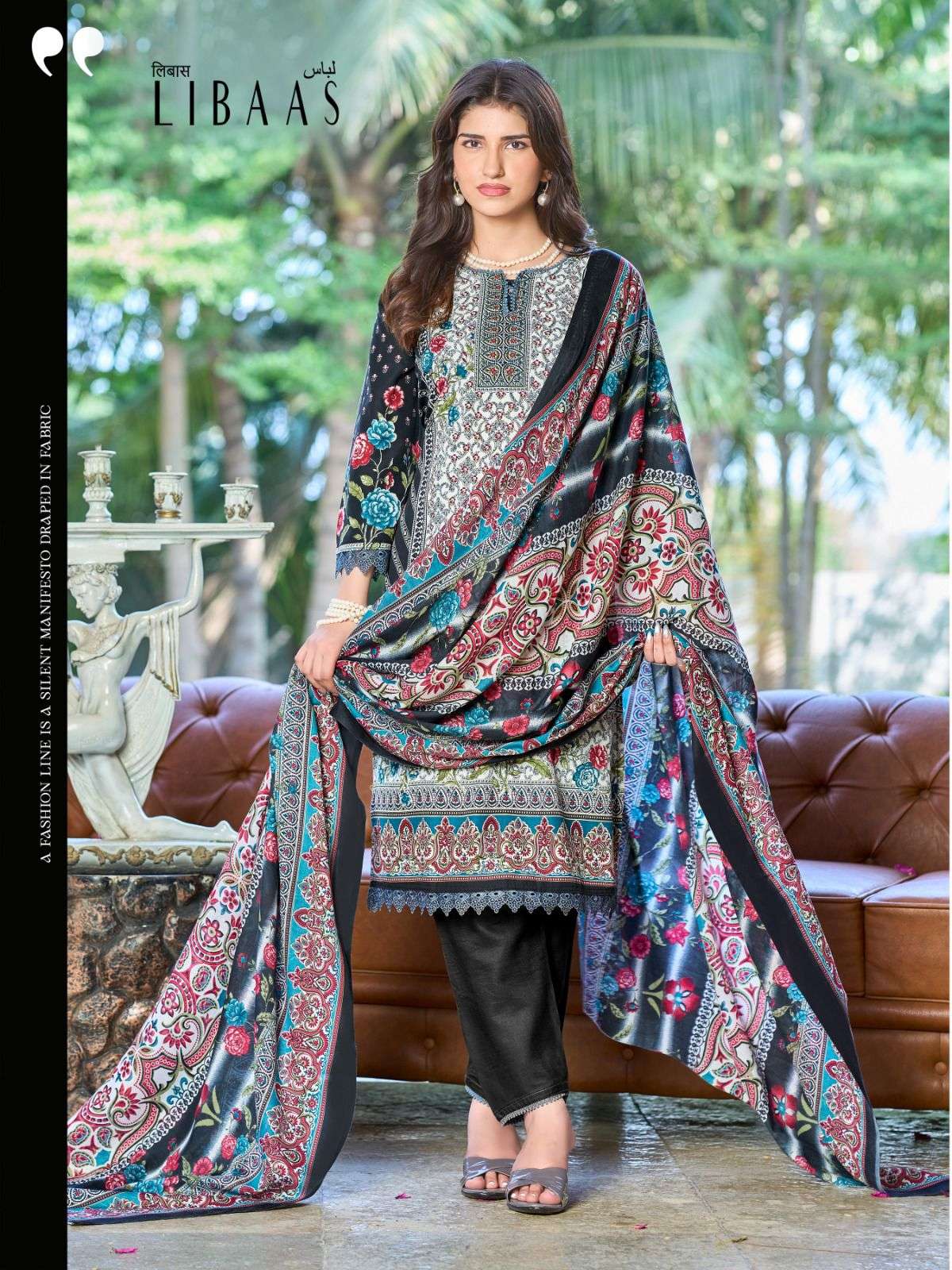FALAK INTERNATIONAL LIBAAS VOL 12 COTTON DIGITAL PRINTS SALWAR SUIT