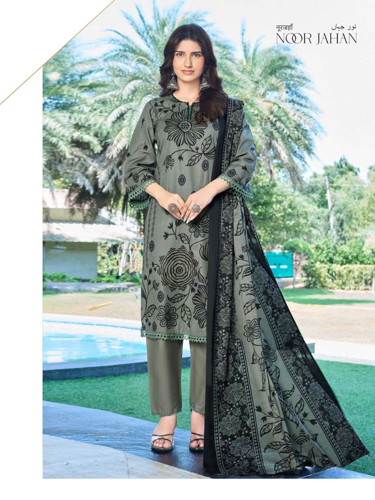 FALAK INTERNATIONAL NOOR JAHAN VOL 2 COTTON DIGITAL PRINT SALWAR SUIT