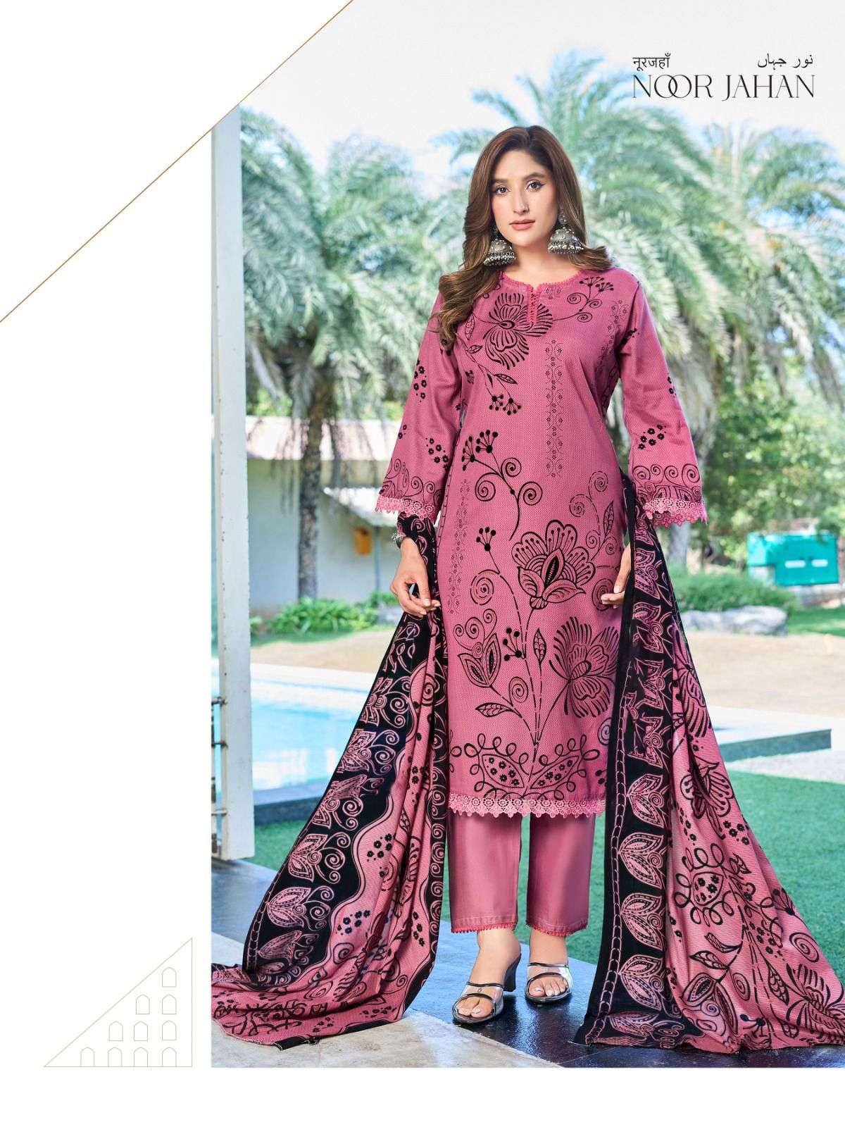 FALAK INTERNATIONAL NOOR JAHAN VOL 2 COTTON DIGITAL PRINT SALWAR SUIT