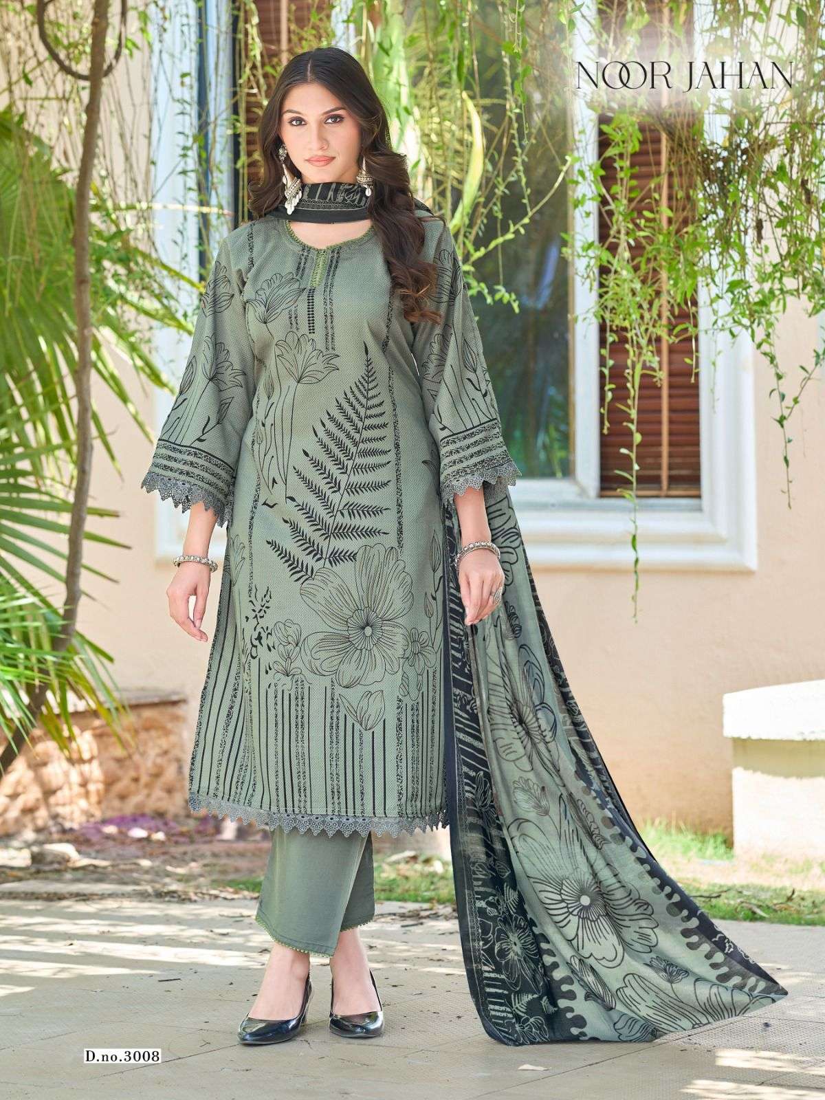 FALAK INTERNATIONAL NOOR JAHAN VOL 3 COTTON DIGITAL PRINT SALWAR SUIT