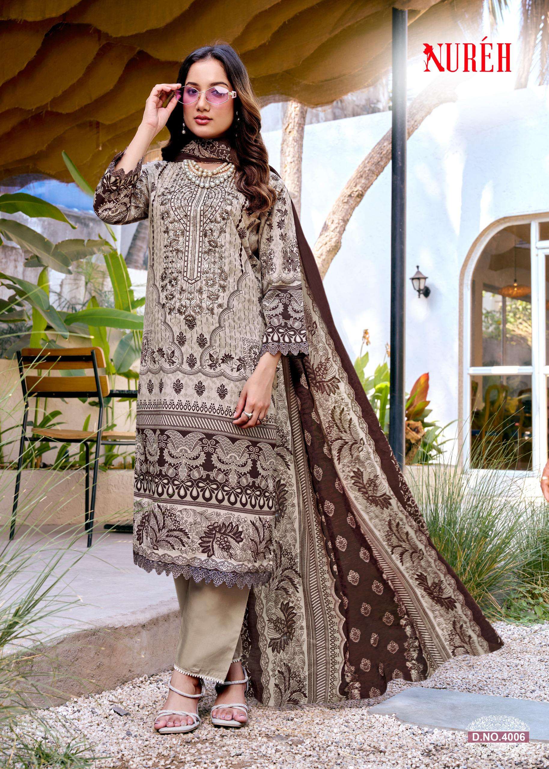 FALAK INTERNATIONAL NUREH VOL 4 COTTON DIGITAL PRINT SALWAR SUIT
