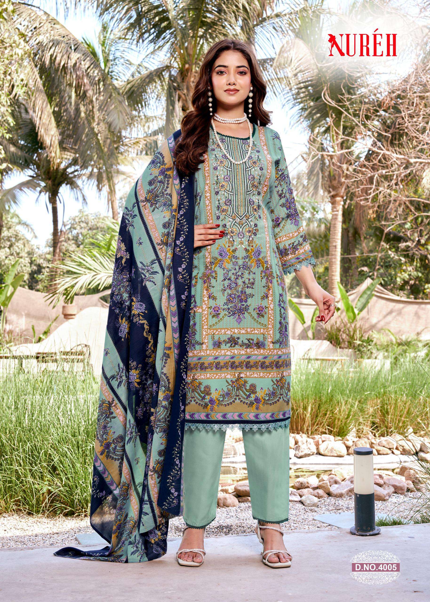 FALAK INTERNATIONAL NUREH VOL 4 COTTON DIGITAL PRINT SALWAR SUIT