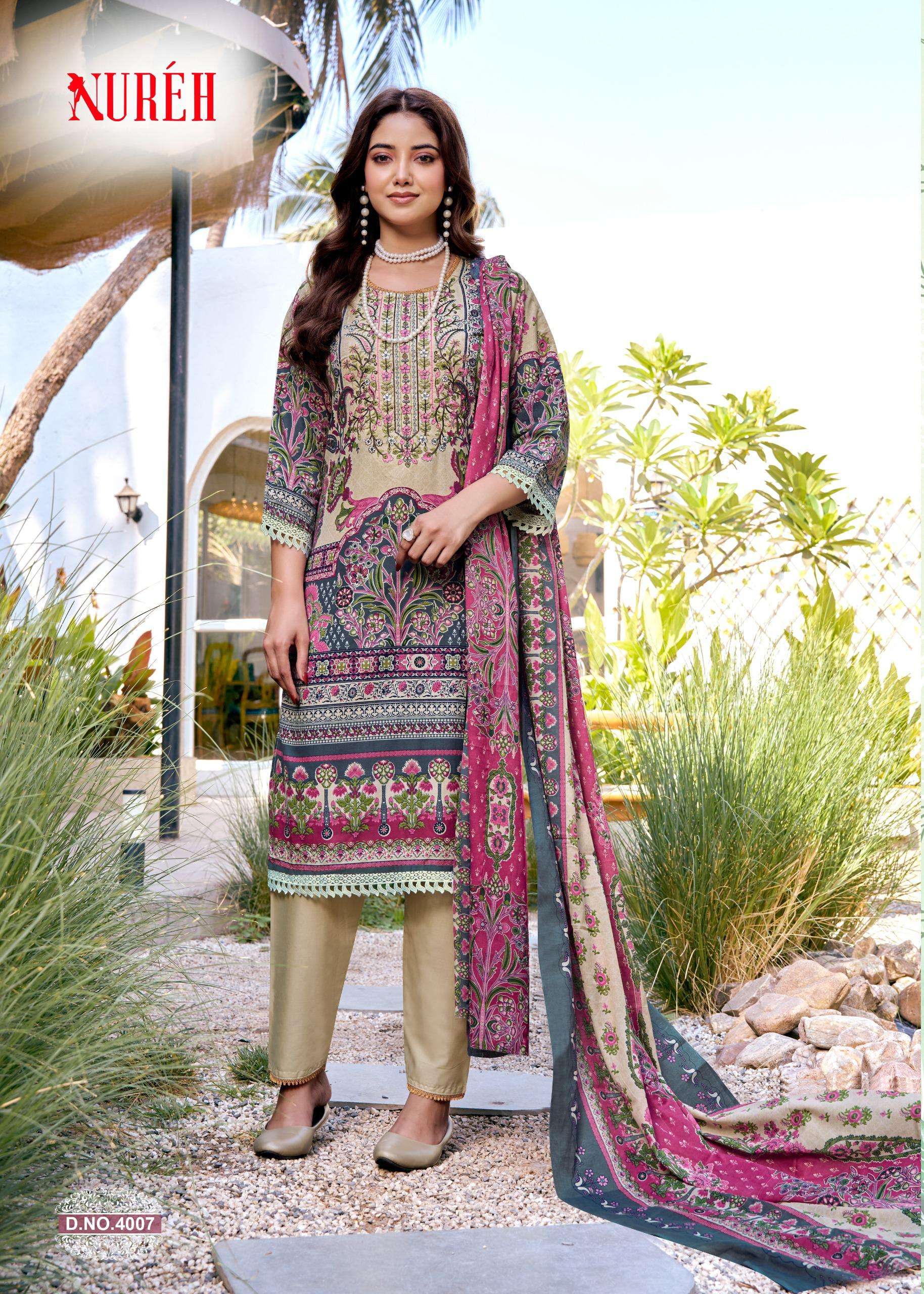 FALAK INTERNATIONAL NUREH VOL 4 COTTON DIGITAL PRINT SALWAR SUIT