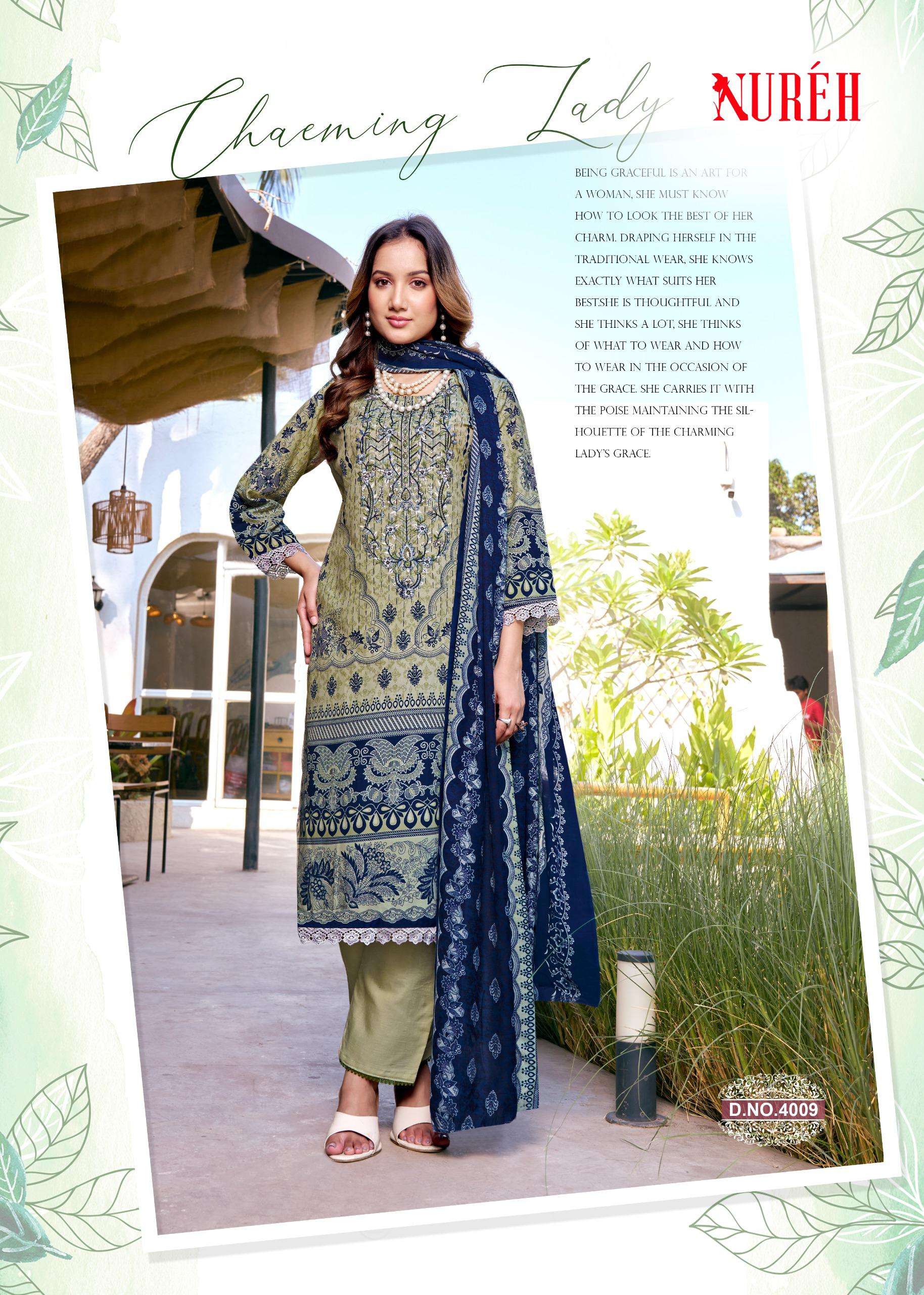 FALAK INTERNATIONAL NUREH VOL 4 COTTON DIGITAL PRINT SALWAR SUIT