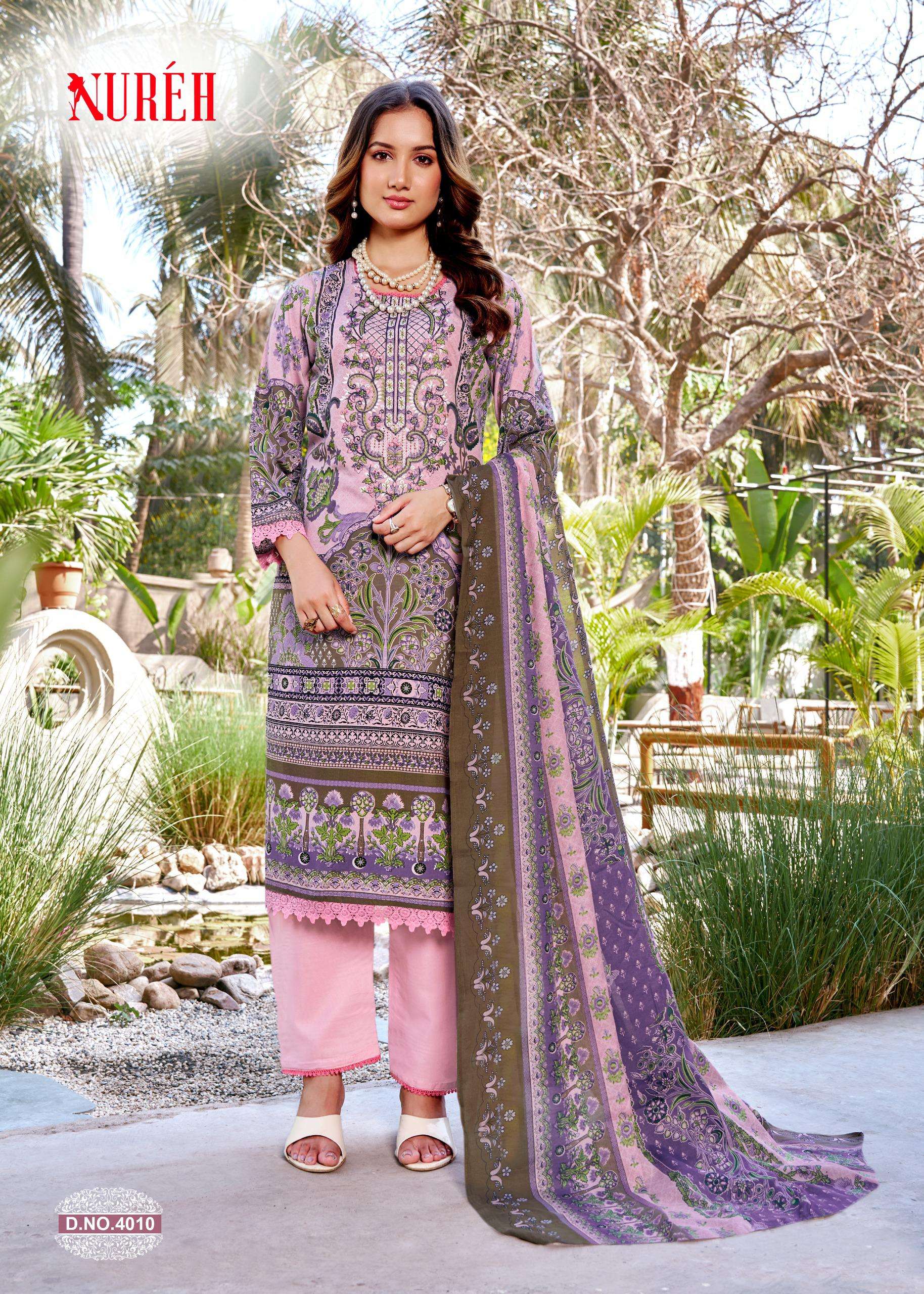 FALAK INTERNATIONAL NUREH VOL 4 COTTON DIGITAL PRINT SALWAR SUIT