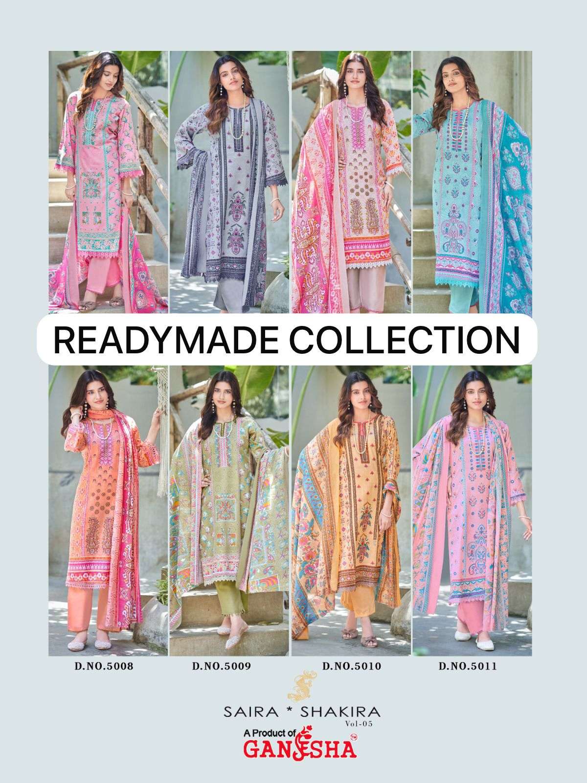 FALAK INTERNATIONAL SAIRA SHAKIRA VOL 5 READY MADE COLLECTION 