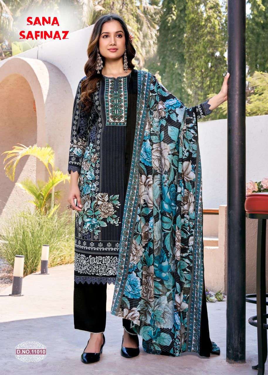 FALAK INTERNATIONAL SANA SAFINAZ VOL 11 COTTON DIGITAL STYLE PRINT SALWAR SUIT	