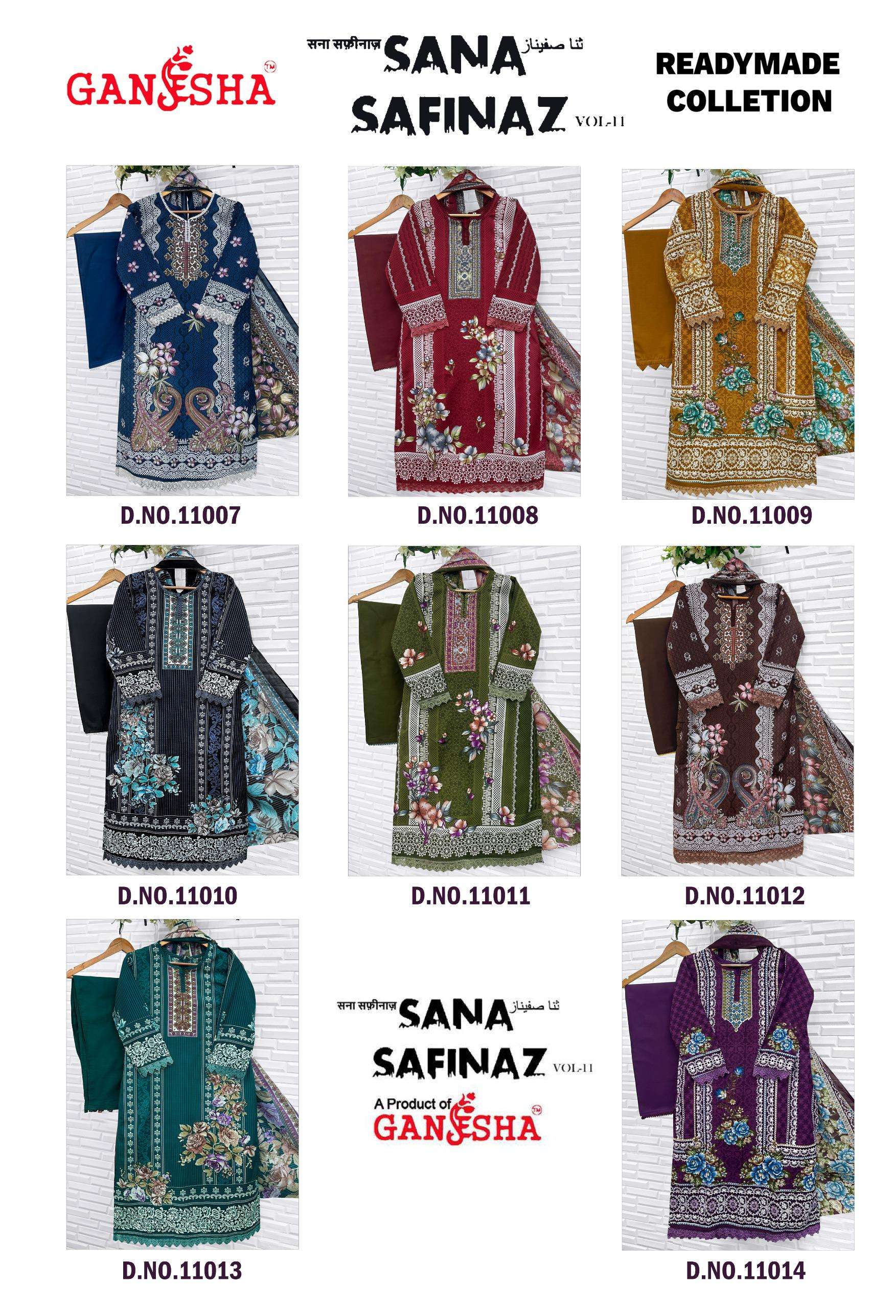 FALAK INTERNATIONAL SANA SAFINAZ VOL 11 READY MADE COLLECTION 