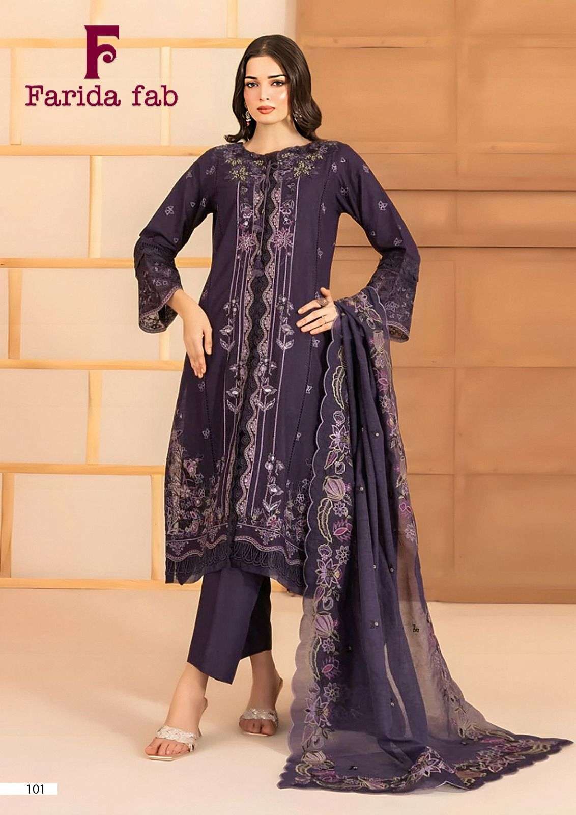 FARIDA FAB BIN SAEED COTTON DIGITAL PRINTS SALWAR SUIT