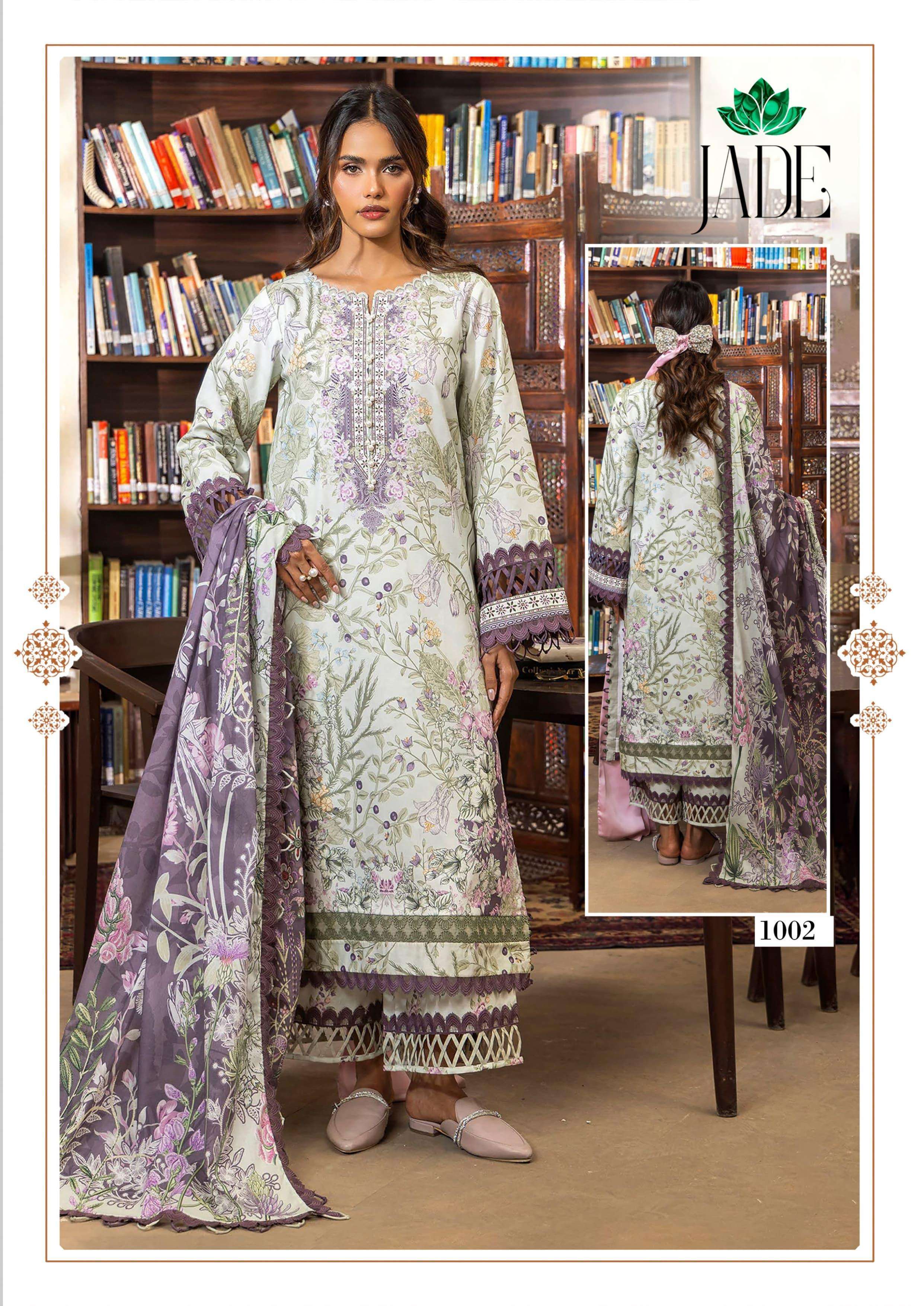 FARIDA FAB JADE BIN SAEED COTTON DIGITAL PRINTS SALWAR SUIT