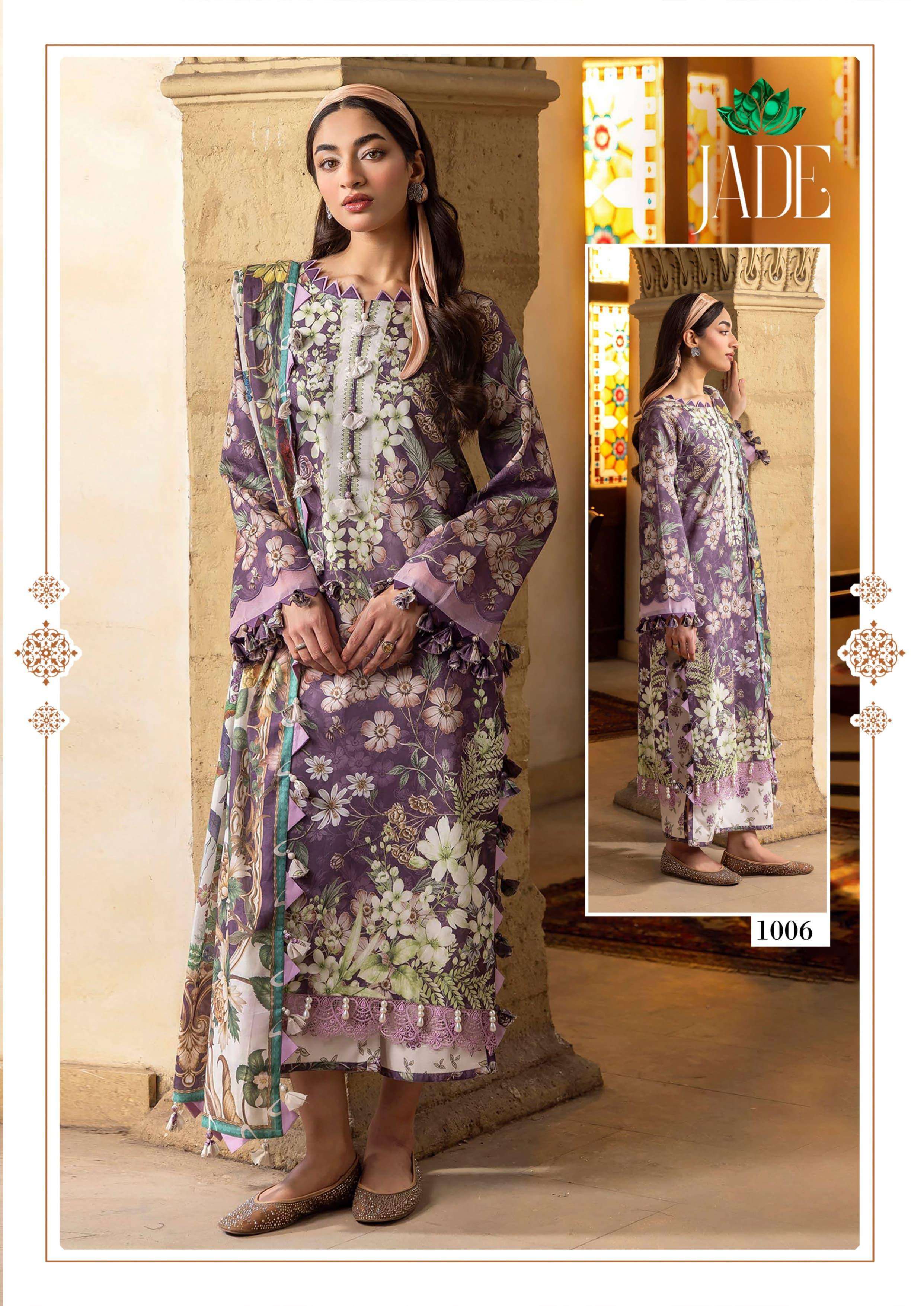 FARIDA FAB JADE BIN SAEED COTTON DIGITAL PRINTS SALWAR SUIT