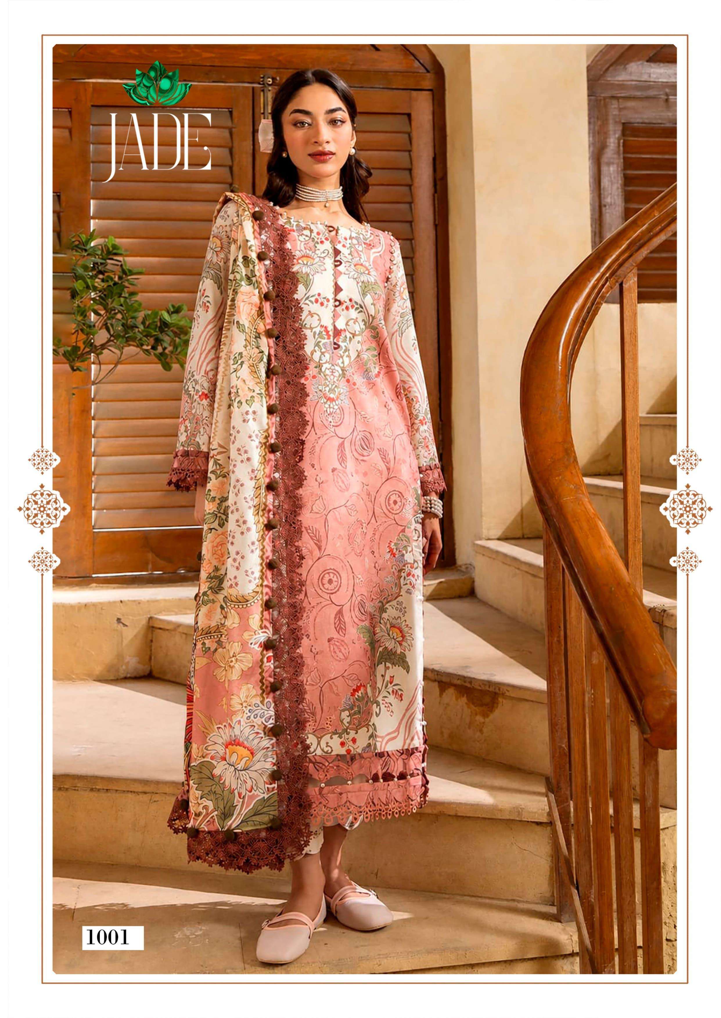 FARIDA FAB JADE BIN SAEED COTTON DIGITAL PRINTS SALWAR SUIT