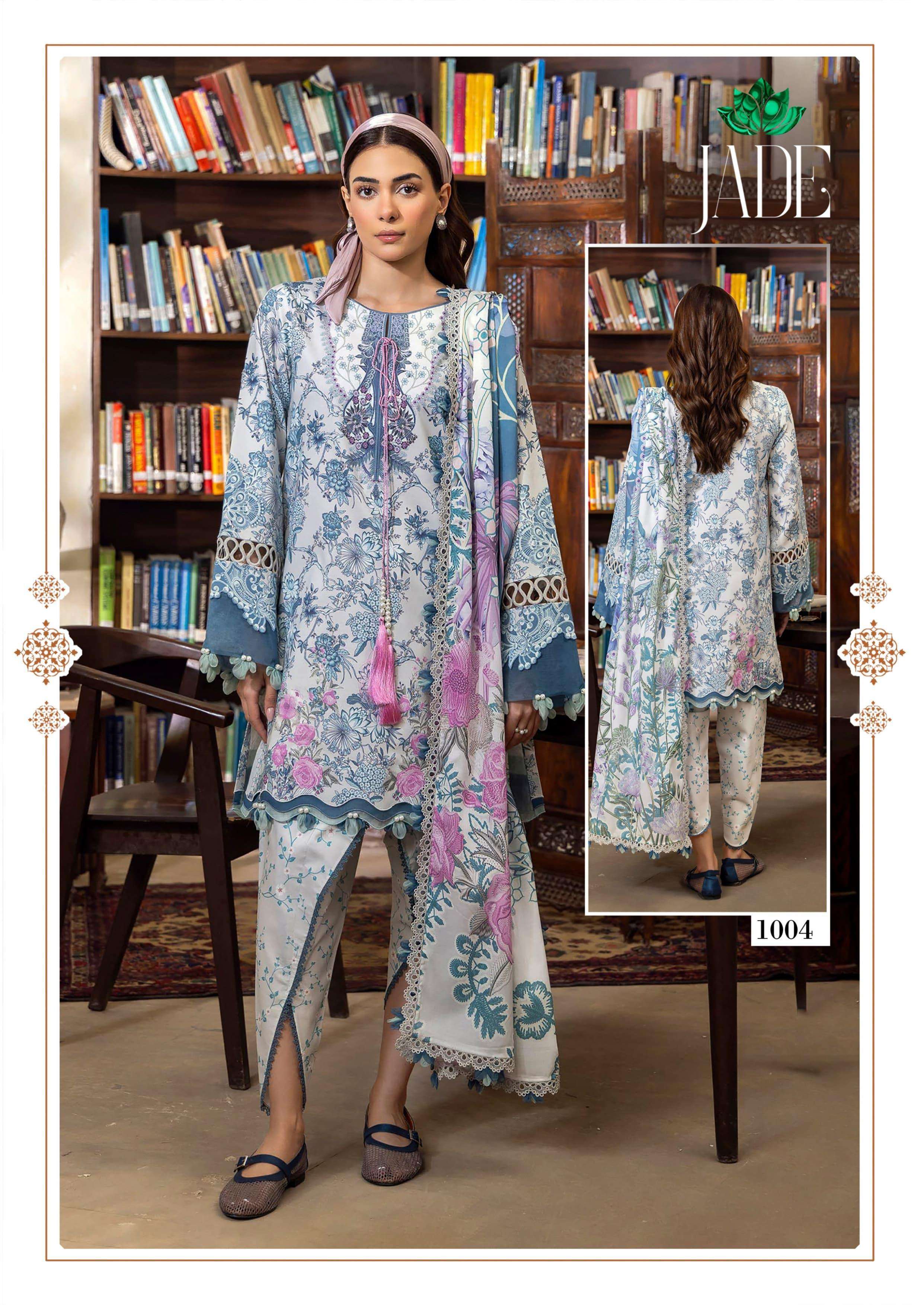 FARIDA FAB JADE BIN SAEED COTTON DIGITAL PRINTS SALWAR SUIT