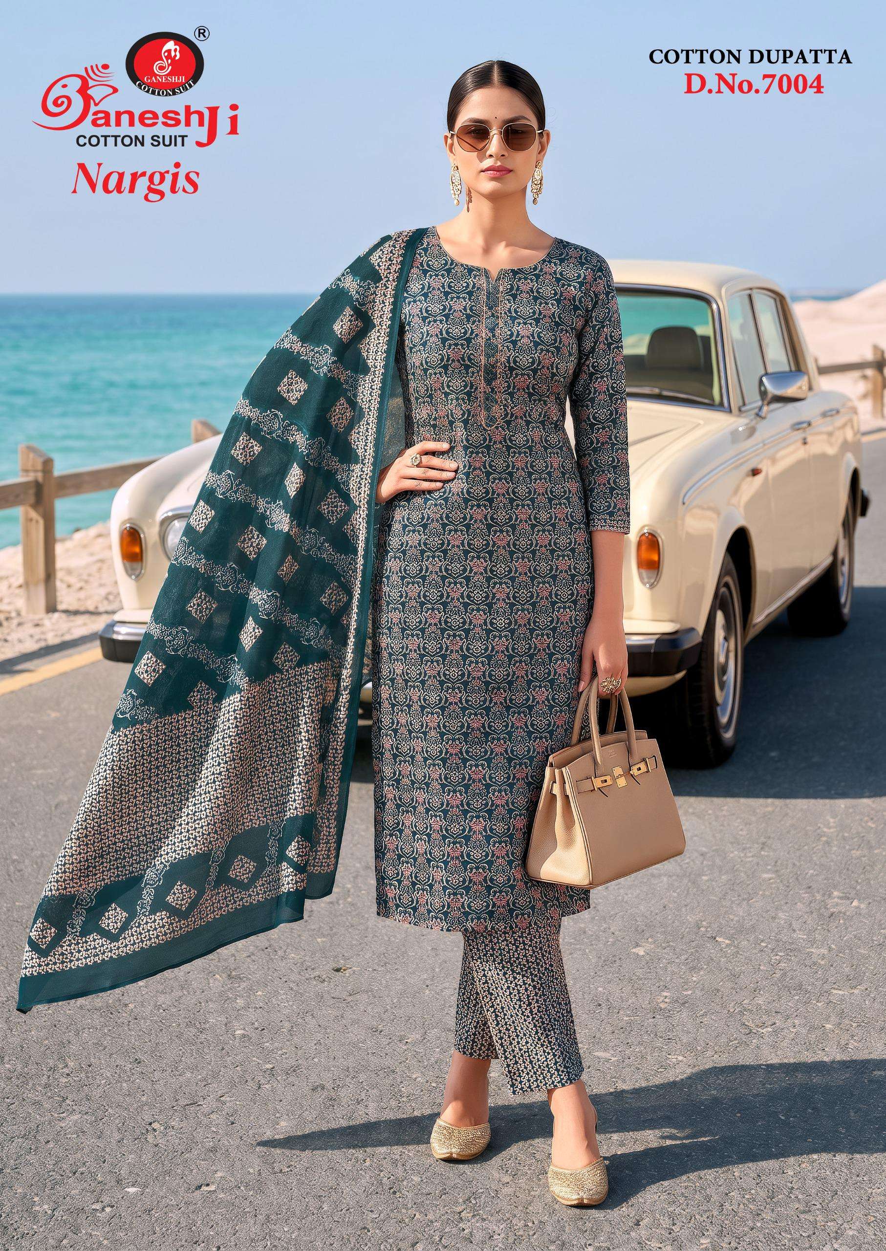 GANESHJI COTTON SUIT NARGIS VOL 7 COTTON PRINTED LADIES SALWAR SUIT
