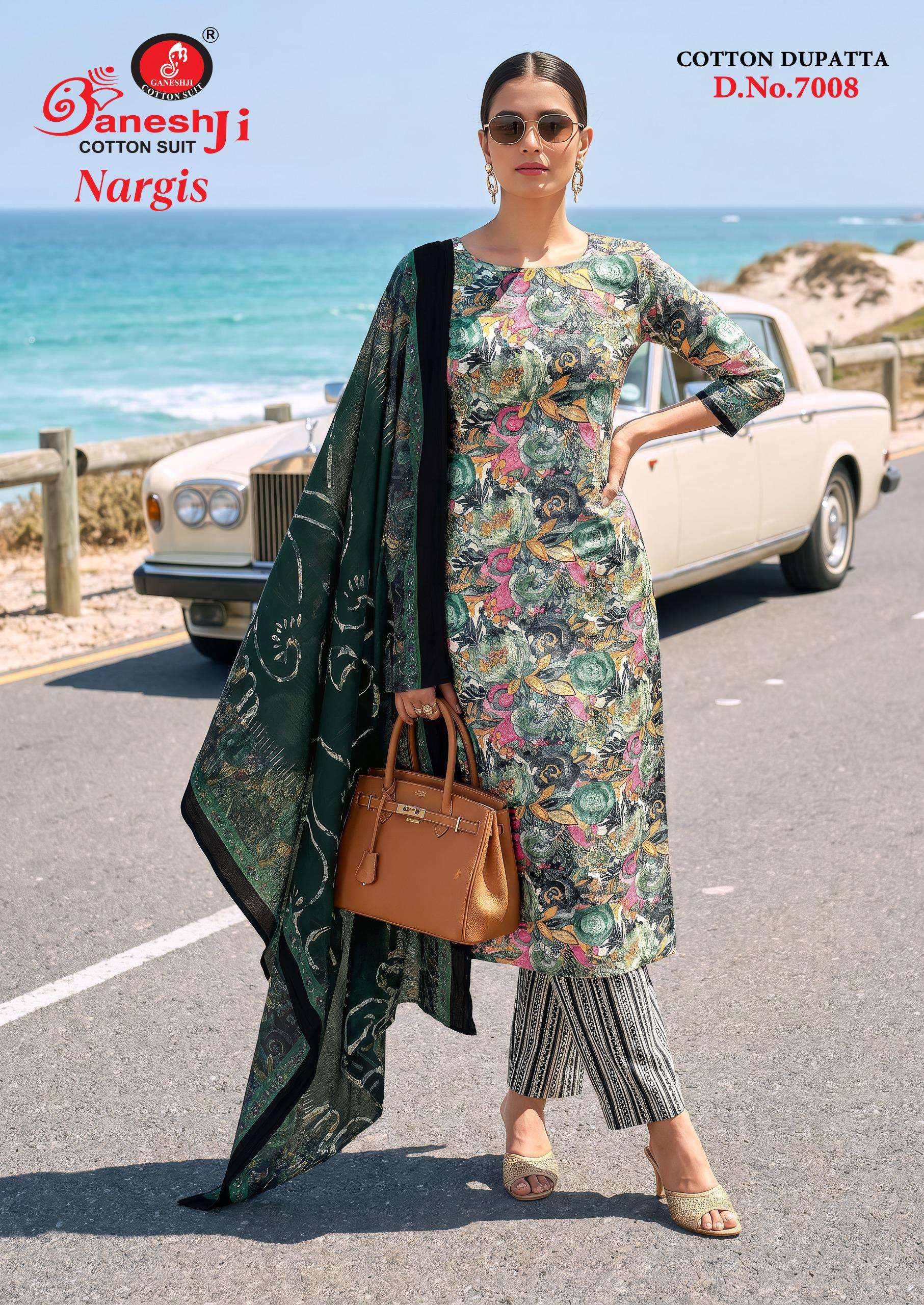 GANESHJI COTTON SUIT NARGIS VOL 7 COTTON PRINTED LADIES SALWAR SUIT