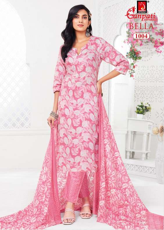 GANPATI BELLA VOL 10 COTTON PRINT READY LADIES SUIT