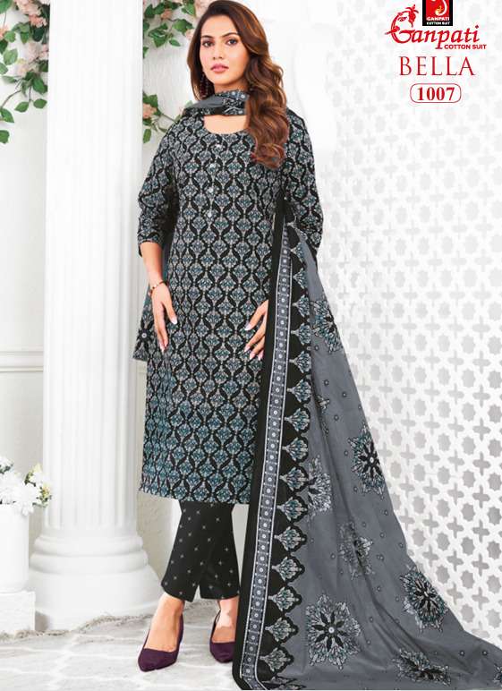 GANPATI BELLA VOL 10 COTTON PRINT READY LADIES SUIT