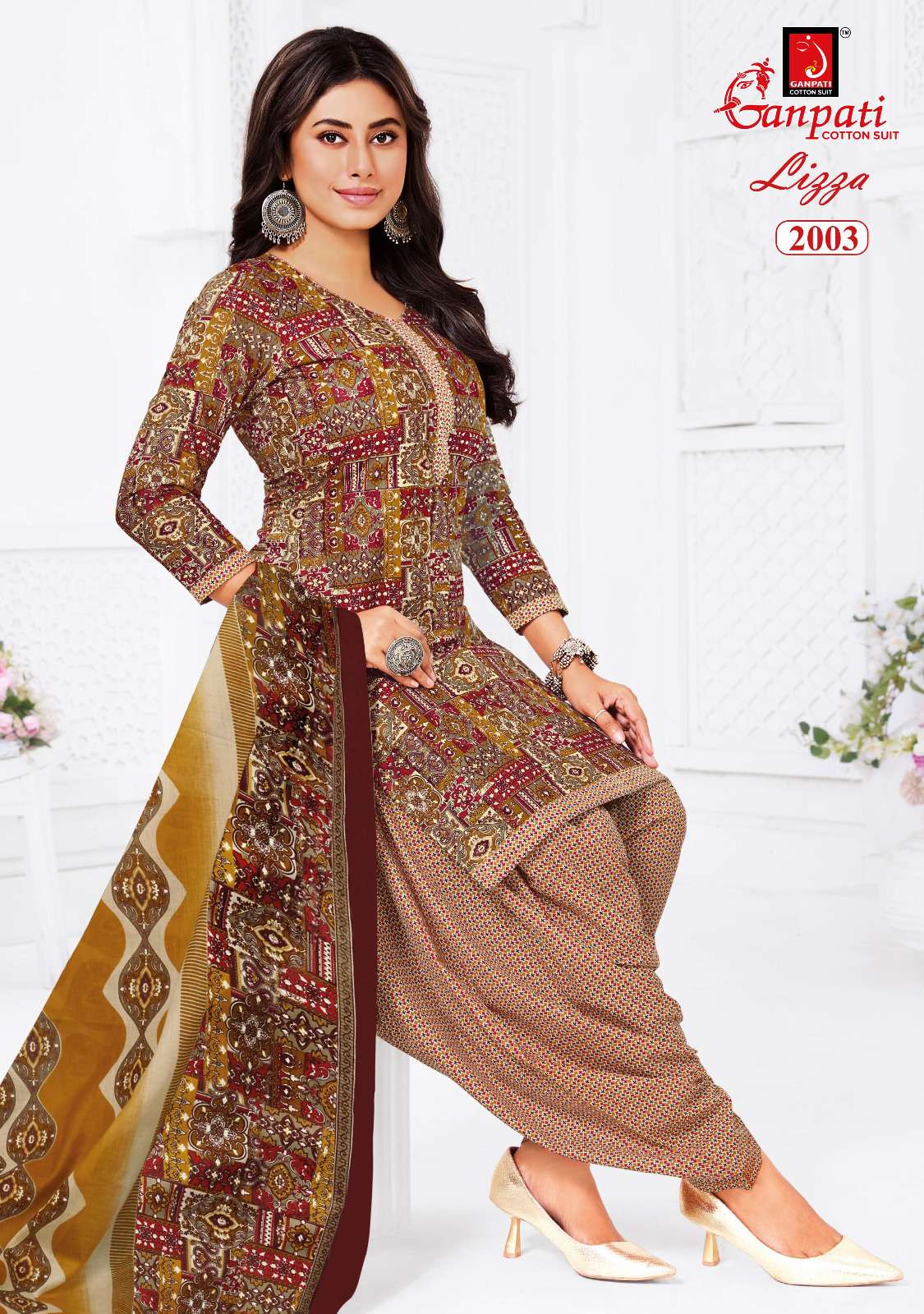 GANPATI LIZZA PATIYALA VOL 2 READY MADE COLLECTION 