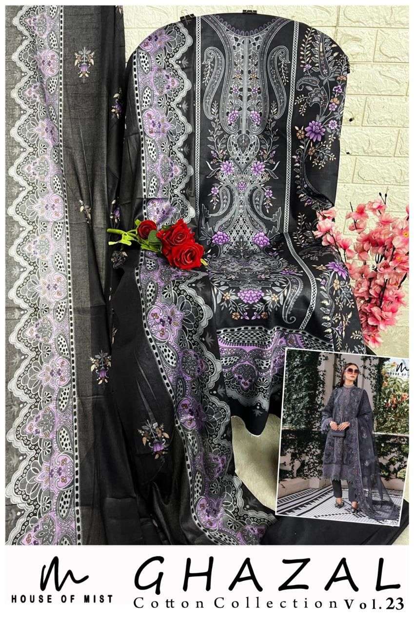 HOUSE OF MIST GHAZAL COTTON COLLECTION VOL 23 COTTON DIGITAL PRINTS SALWAR SUIT