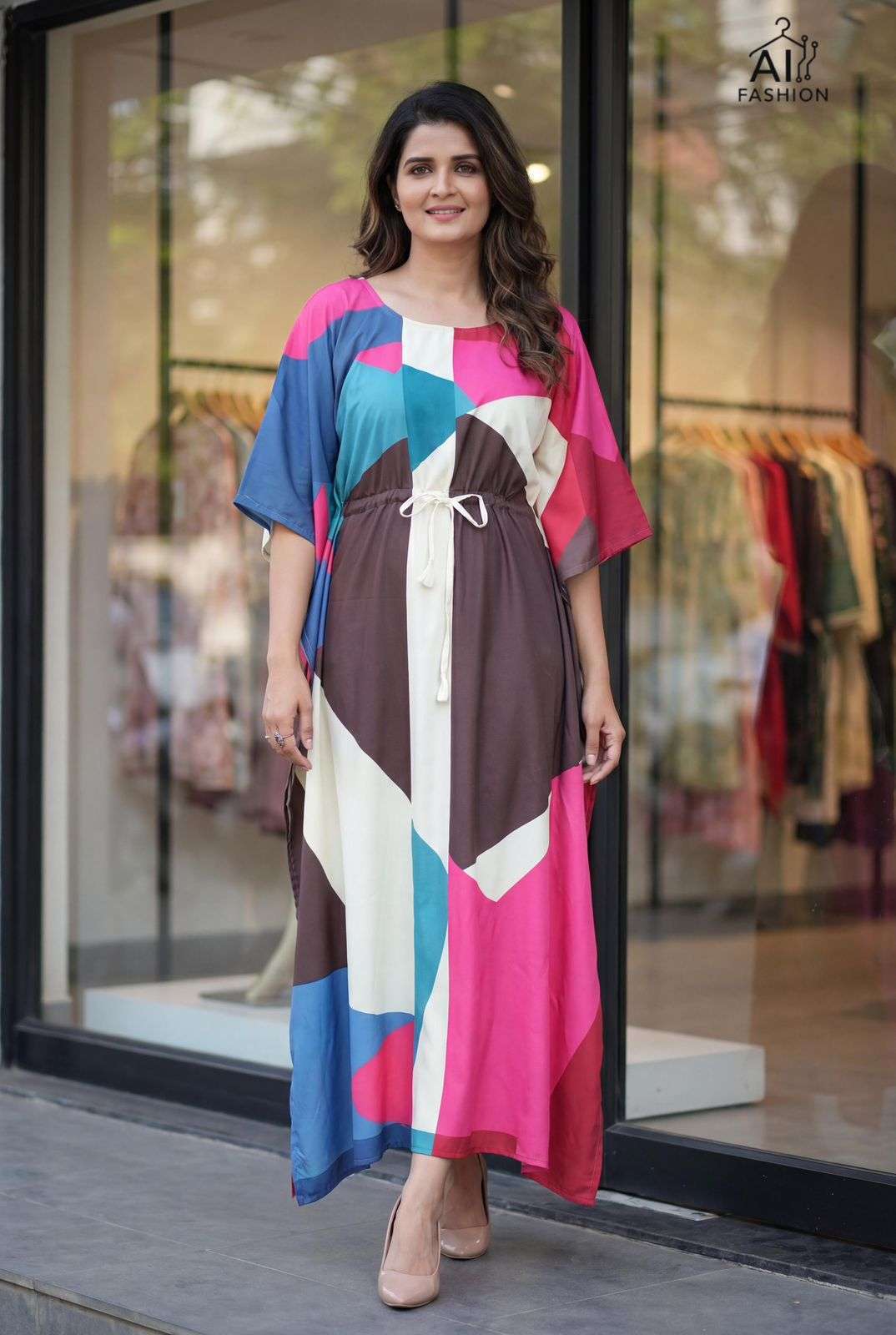 INLI KAFTAN VOL 7.0 CREPE DIGITAL PRINT FANCY WEAR LADIES KAFTAN